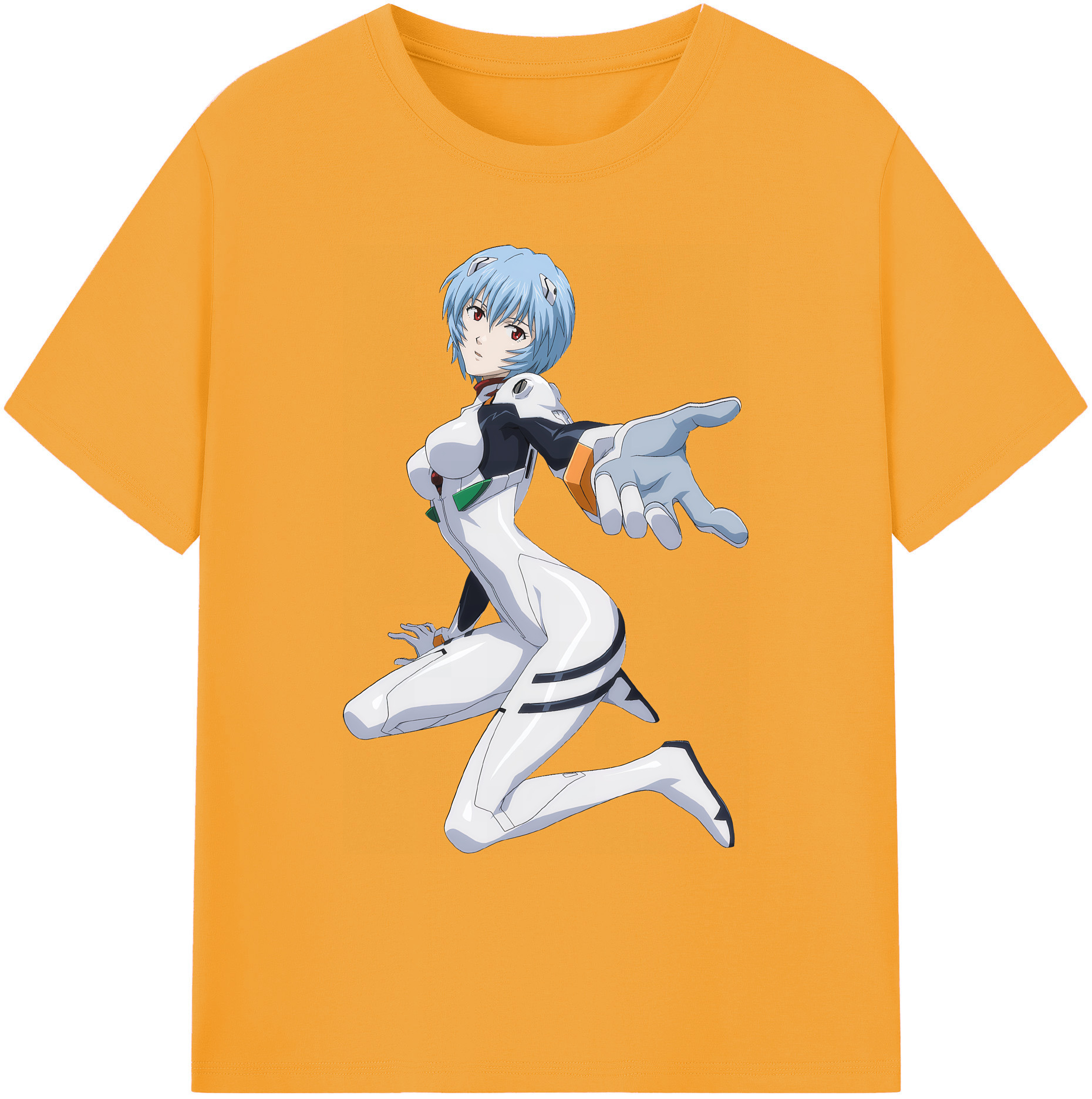 （画像用） EVA 新世紀エヴァンゲリオン 綿100％ メンズ半袖Tシャツ｜肌触りやわらか＆通気性
