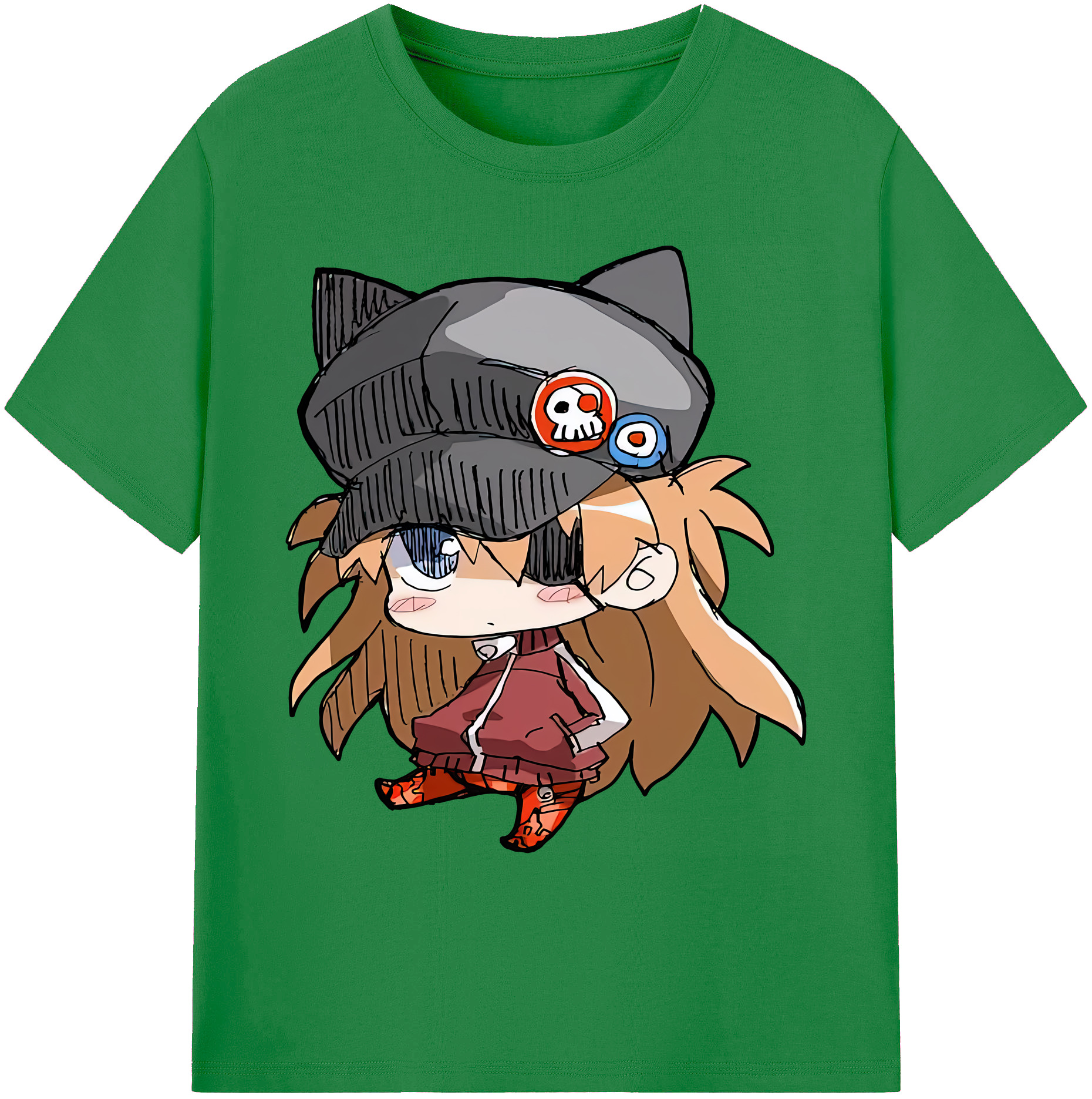 （画像用） EVA 新世紀エヴァンゲリオン 綿100％ メンズ半袖Tシャツ｜肌触りやわらか＆通気性