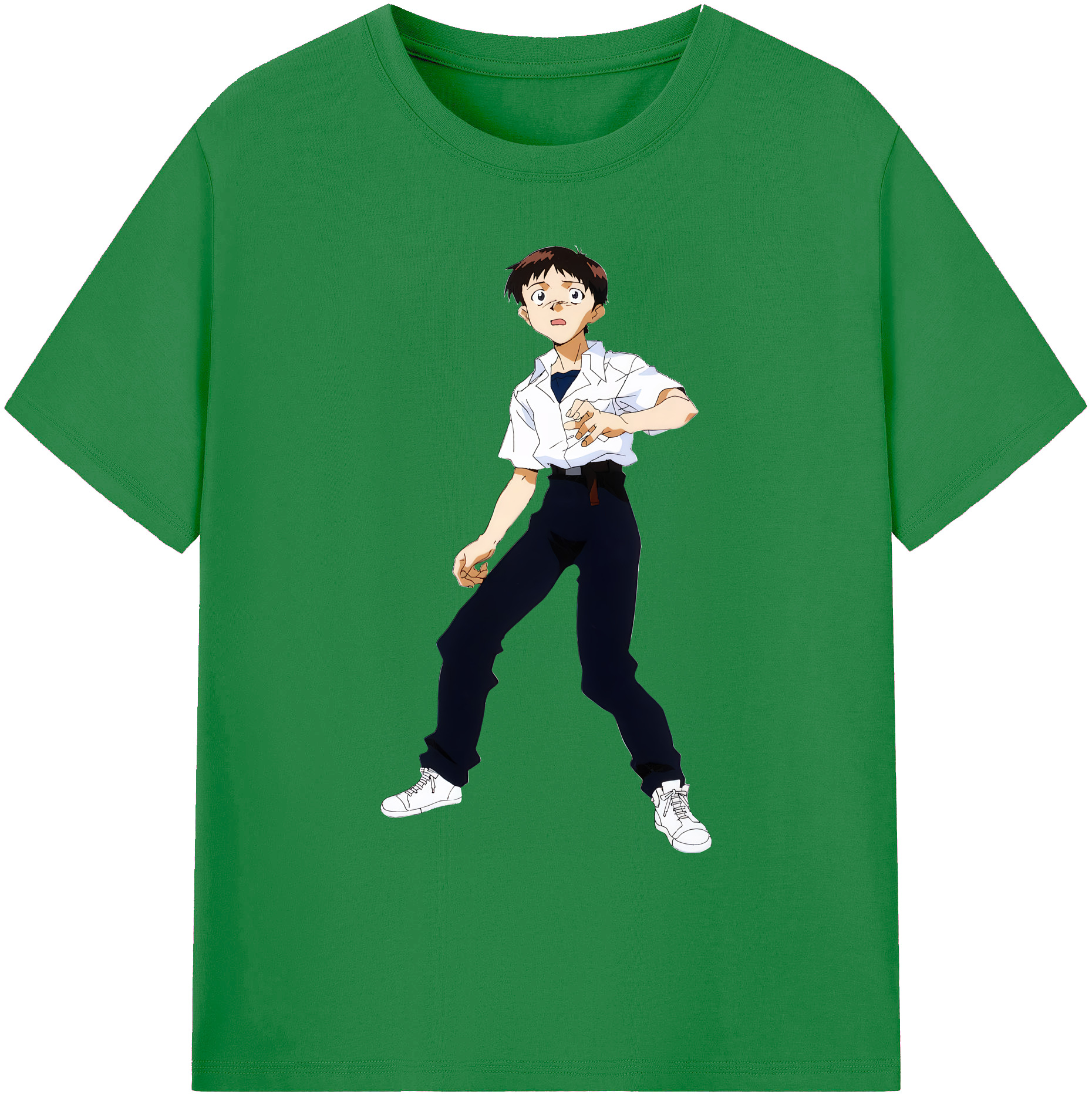 （画像用） EVA 新世紀エヴァンゲリオン 綿100％ メンズ半袖Tシャツ｜肌触りやわらか＆通気性