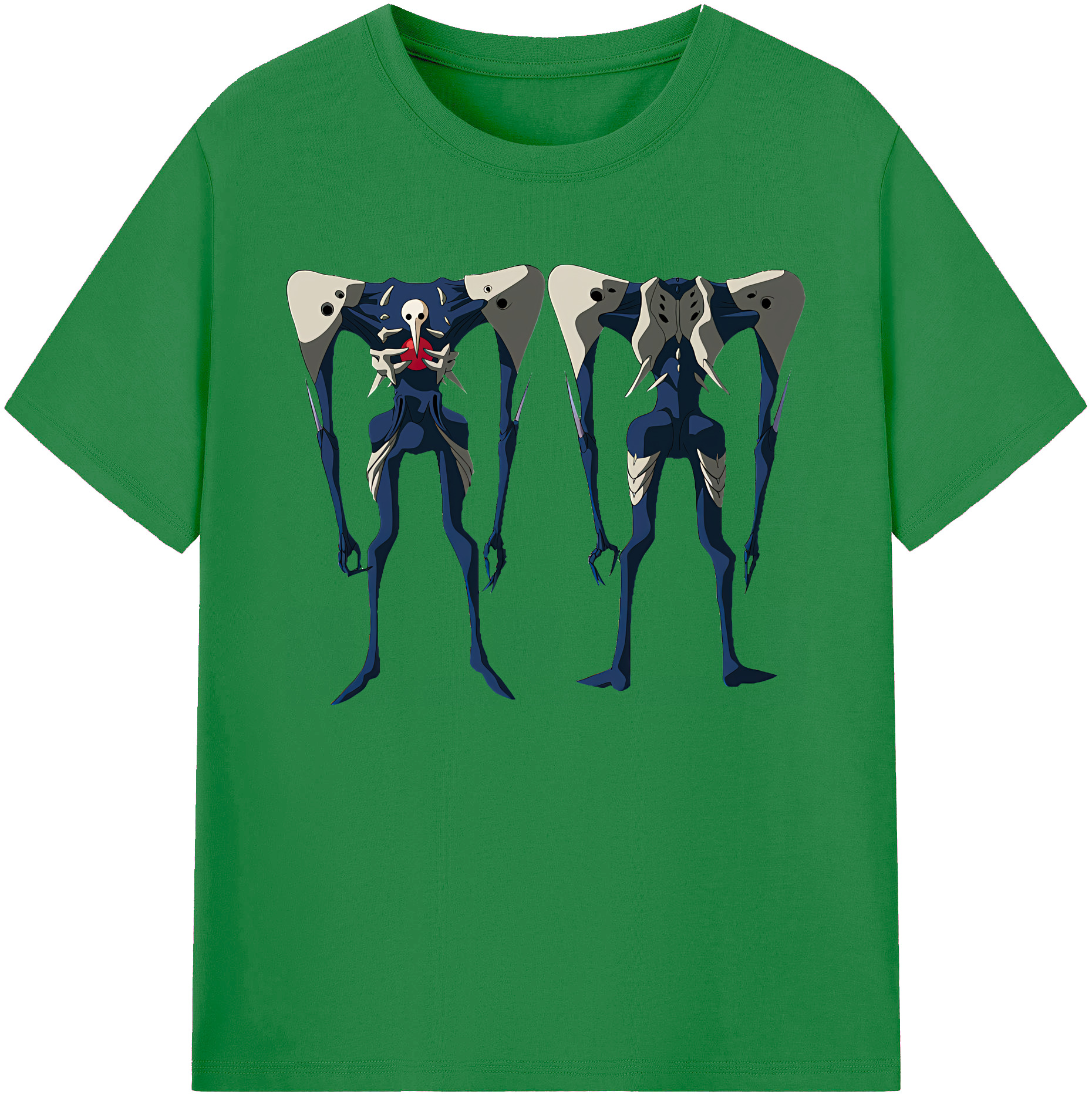 （画像用） EVA 新世紀エヴァンゲリオン 綿100％ メンズ半袖Tシャツ｜肌触りやわらか＆通気性