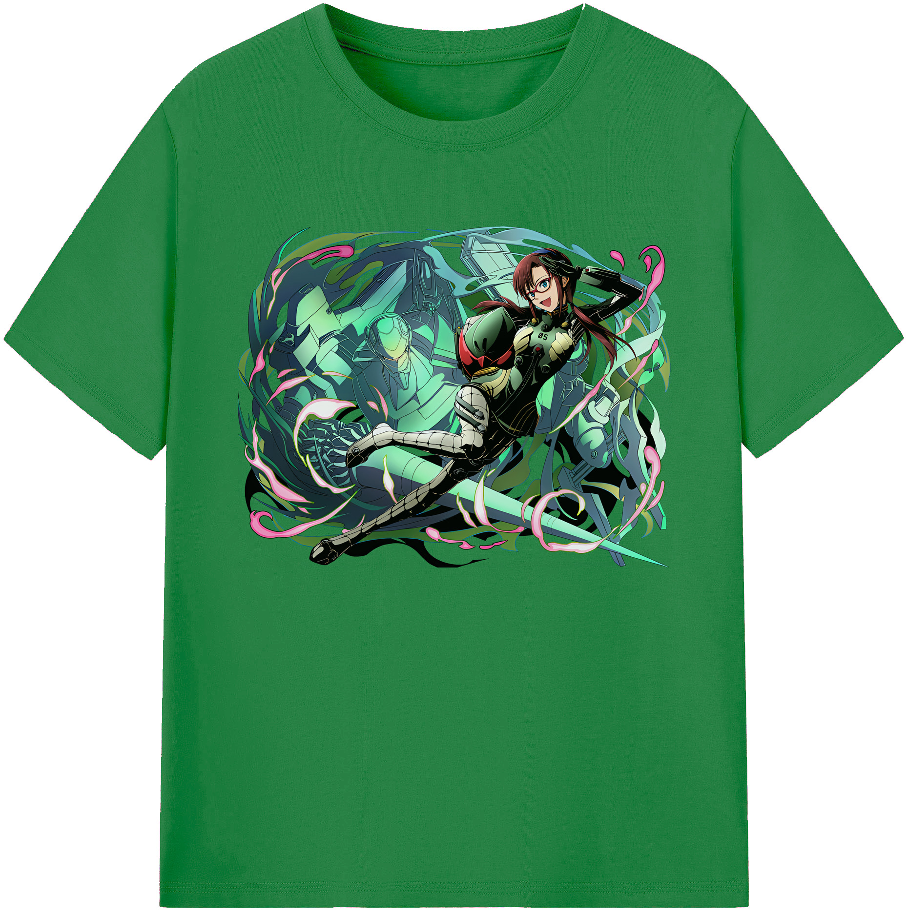 （画像用） EVA 新世紀エヴァンゲリオン 綿100％ メンズ半袖Tシャツ｜肌触りやわらか＆通気性