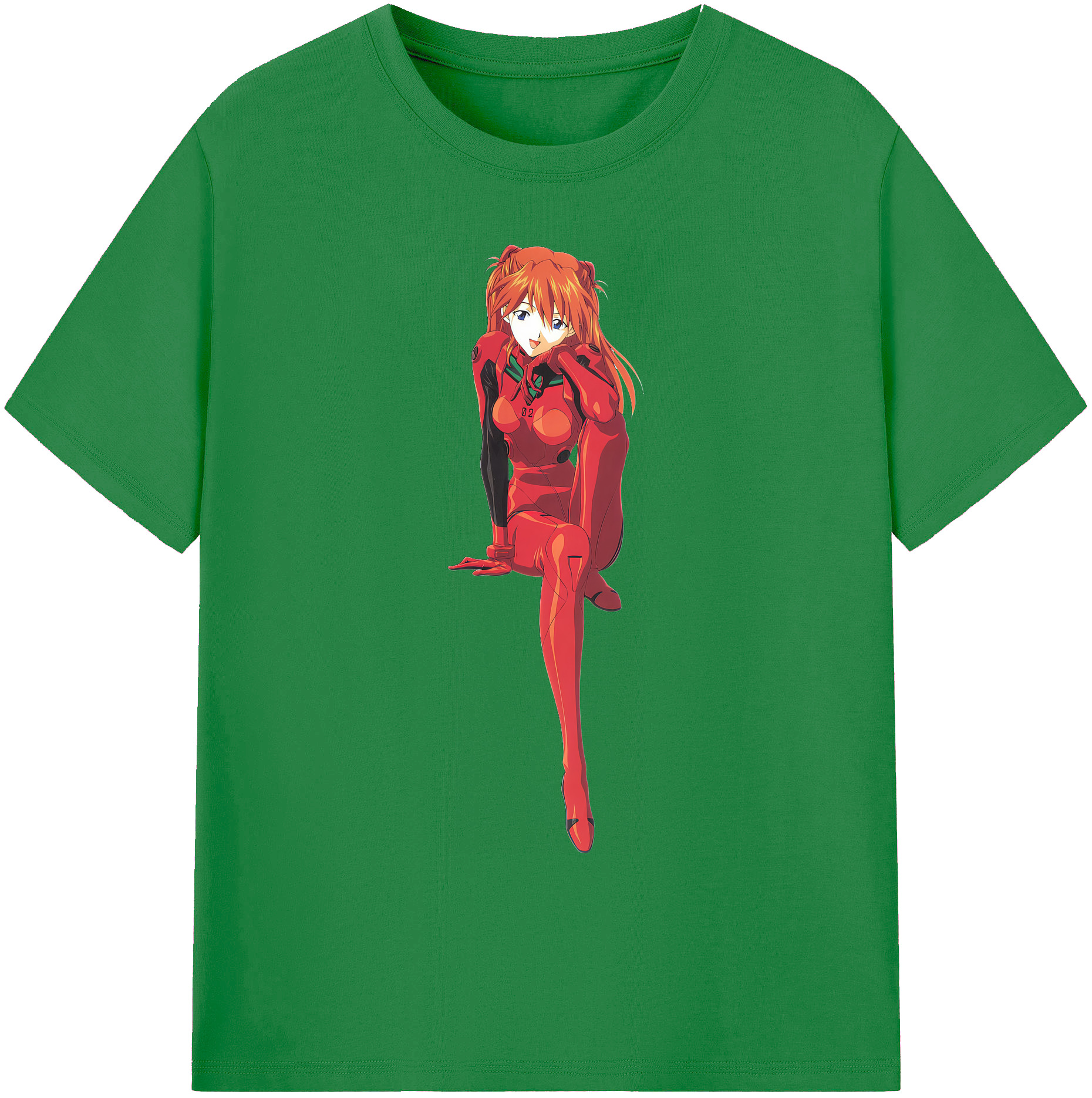 （画像用） EVA 新世紀エヴァンゲリオン 綿100％ メンズ半袖Tシャツ｜肌触りやわらか＆通気性