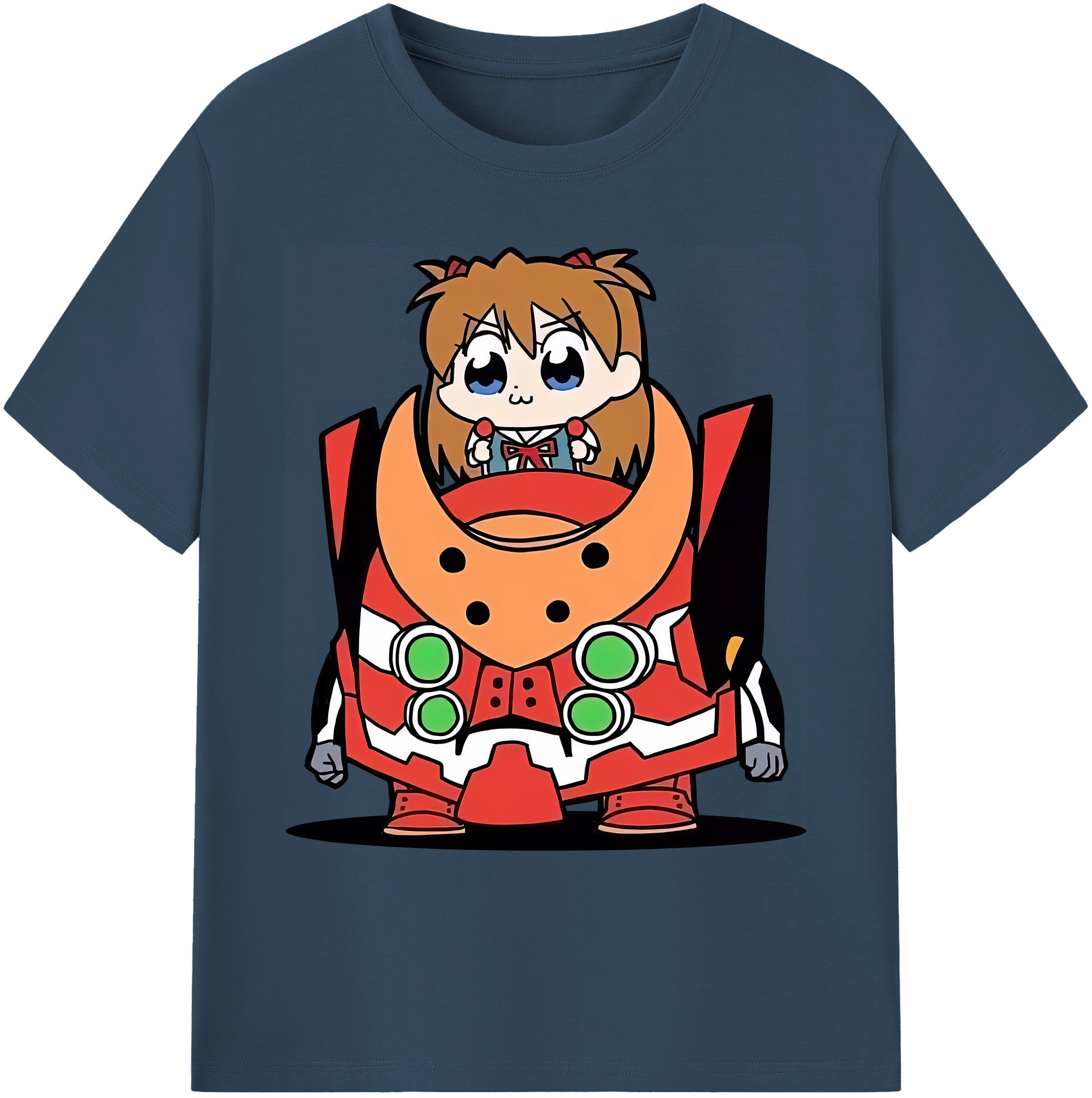 （画像用） EVA 新世紀エヴァンゲリオン 綿100％ メンズ半袖Tシャツ｜肌触りやわらか＆通気性