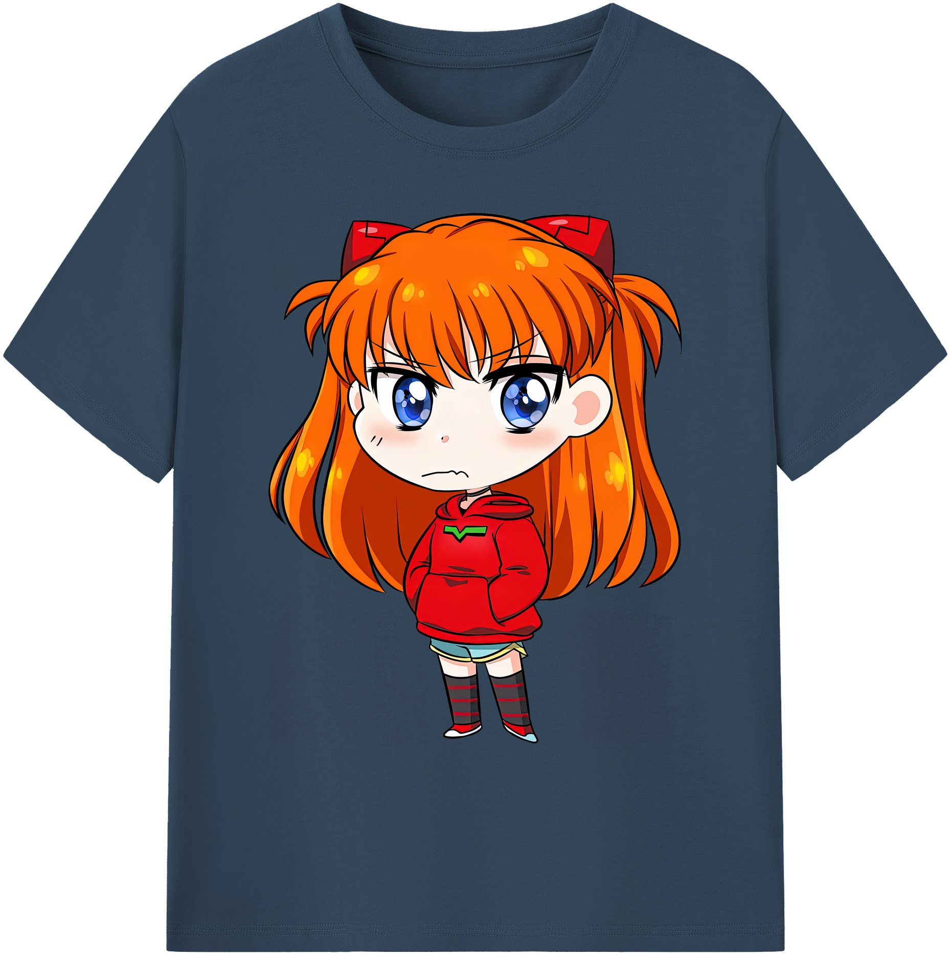 （画像用） EVA 新世紀エヴァンゲリオン 綿100％ メンズ半袖Tシャツ｜肌触りやわらか＆通気性