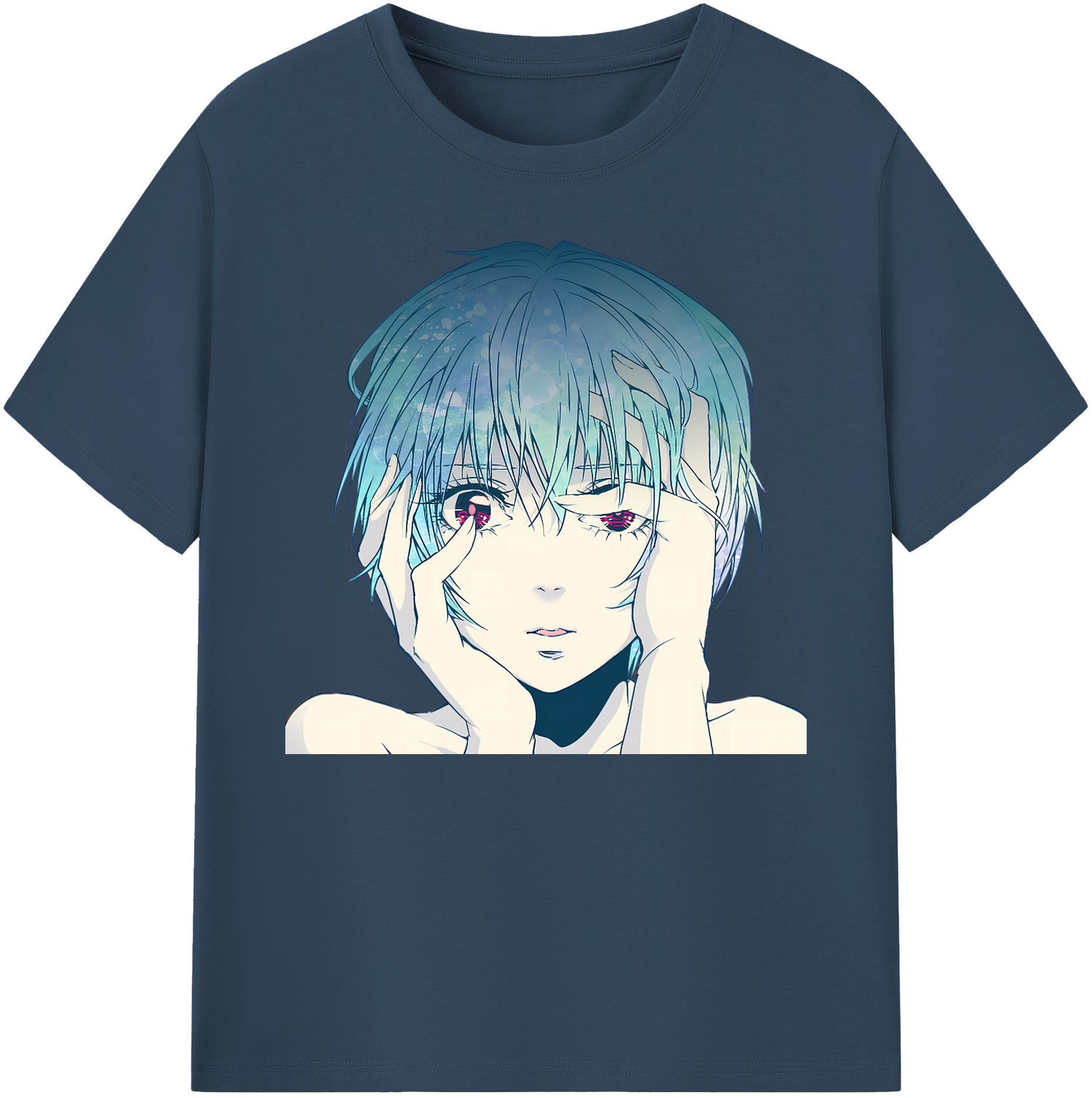 （画像用） EVA 新世紀エヴァンゲリオン 綿100％ メンズ半袖Tシャツ｜肌触りやわらか＆通気性