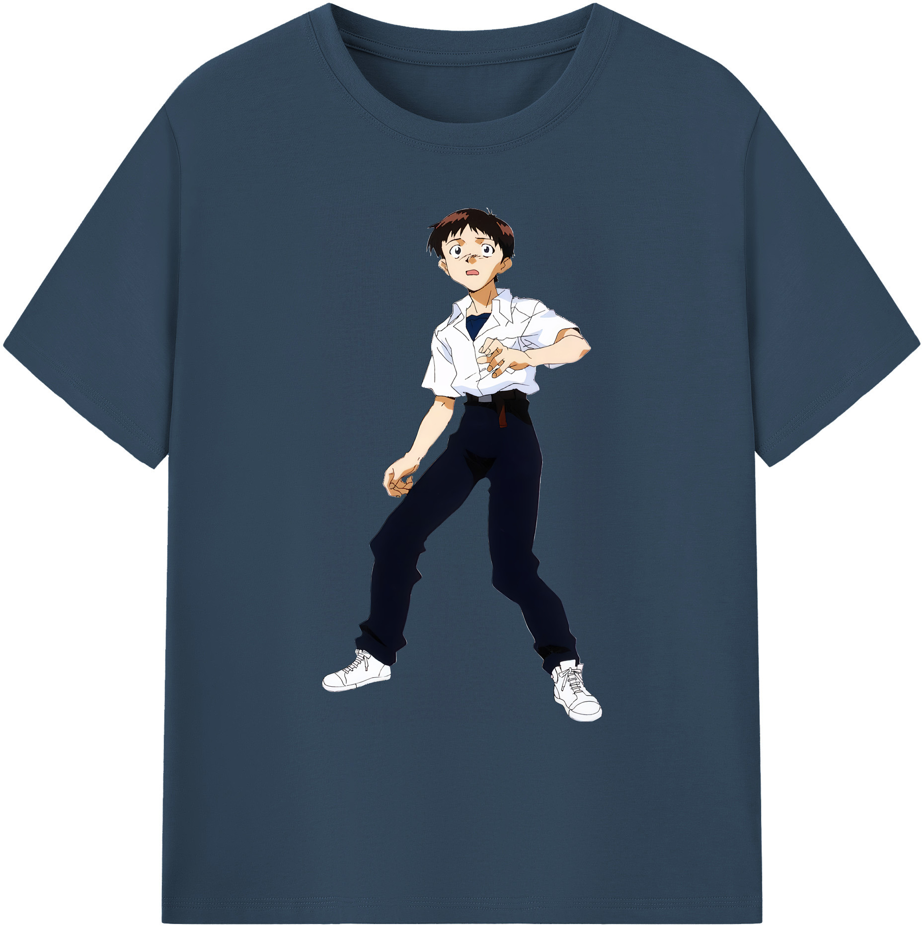 （画像用） EVA 新世紀エヴァンゲリオン 綿100％ メンズ半袖Tシャツ｜肌触りやわらか＆通気性