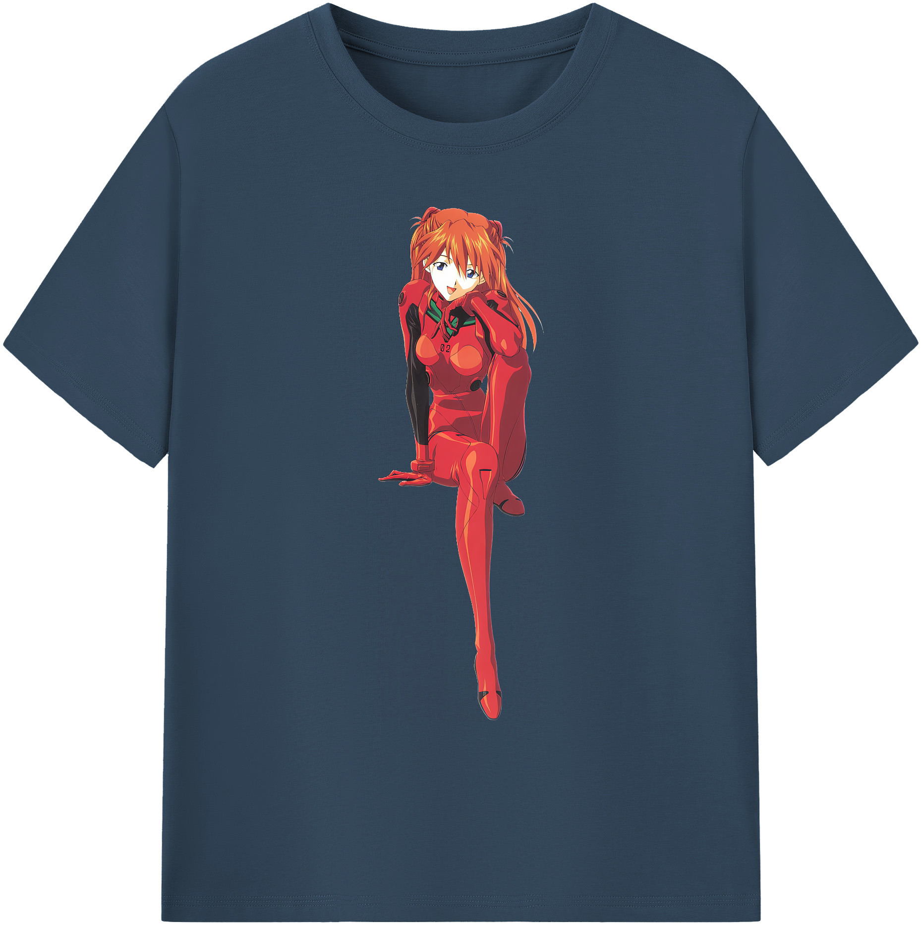 （画像用） EVA 新世紀エヴァンゲリオン 綿100％ メンズ半袖Tシャツ｜肌触りやわらか＆通気性
