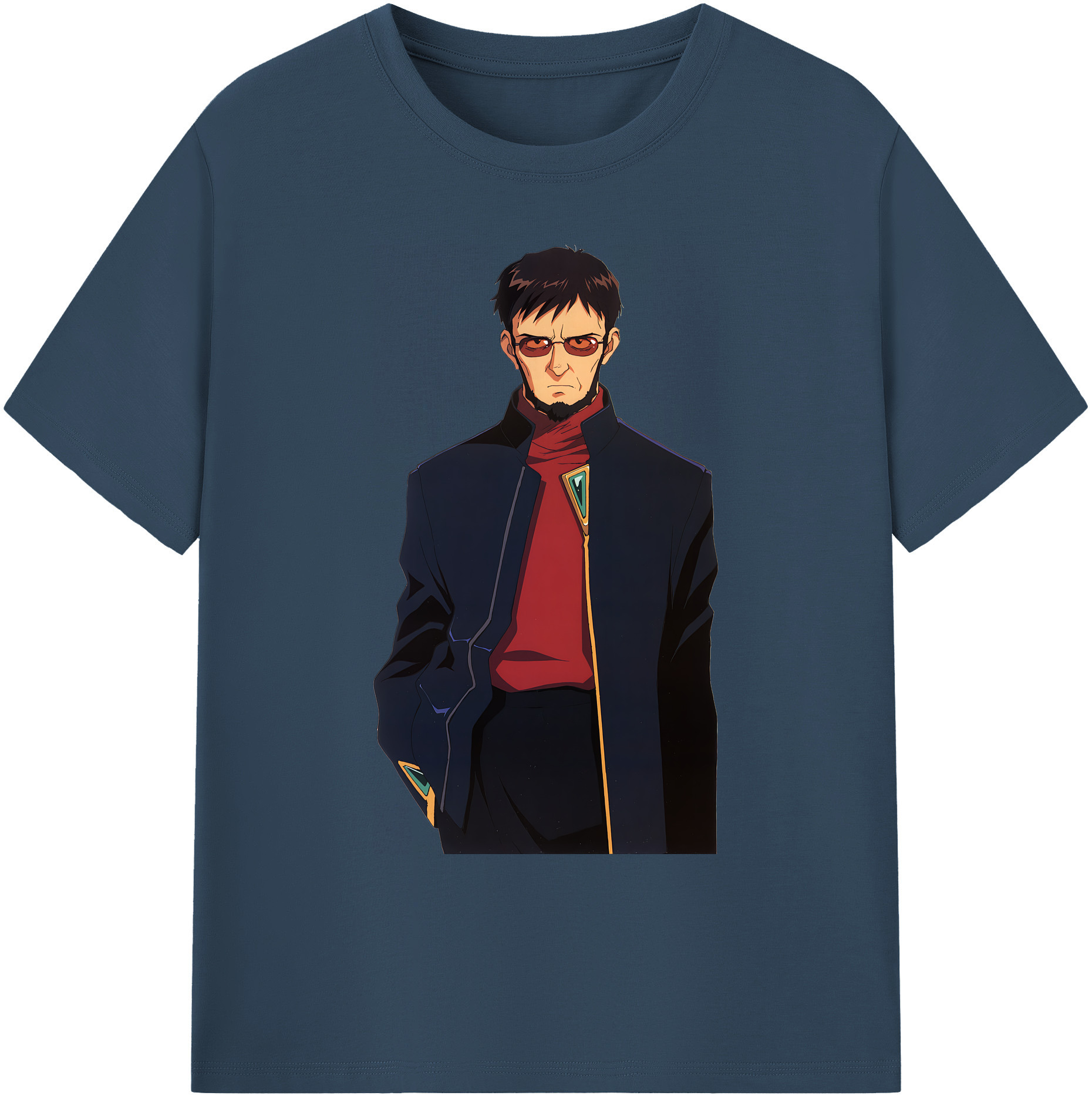 （画像用） EVA 新世紀エヴァンゲリオン 綿100％ メンズ半袖Tシャツ｜肌触りやわらか＆通気性