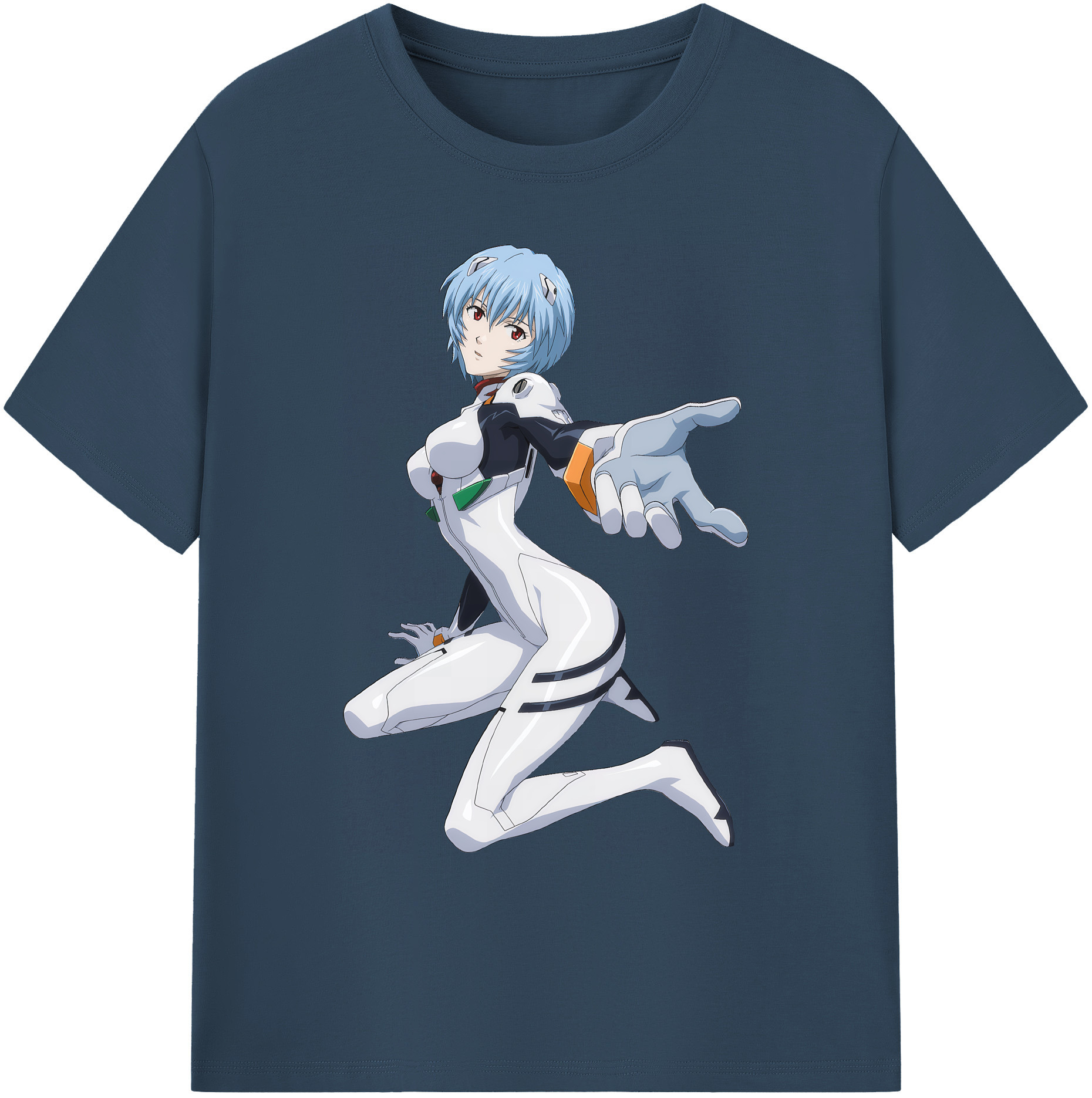 （画像用） EVA 新世紀エヴァンゲリオン 綿100％ メンズ半袖Tシャツ｜肌触りやわらか＆通気性