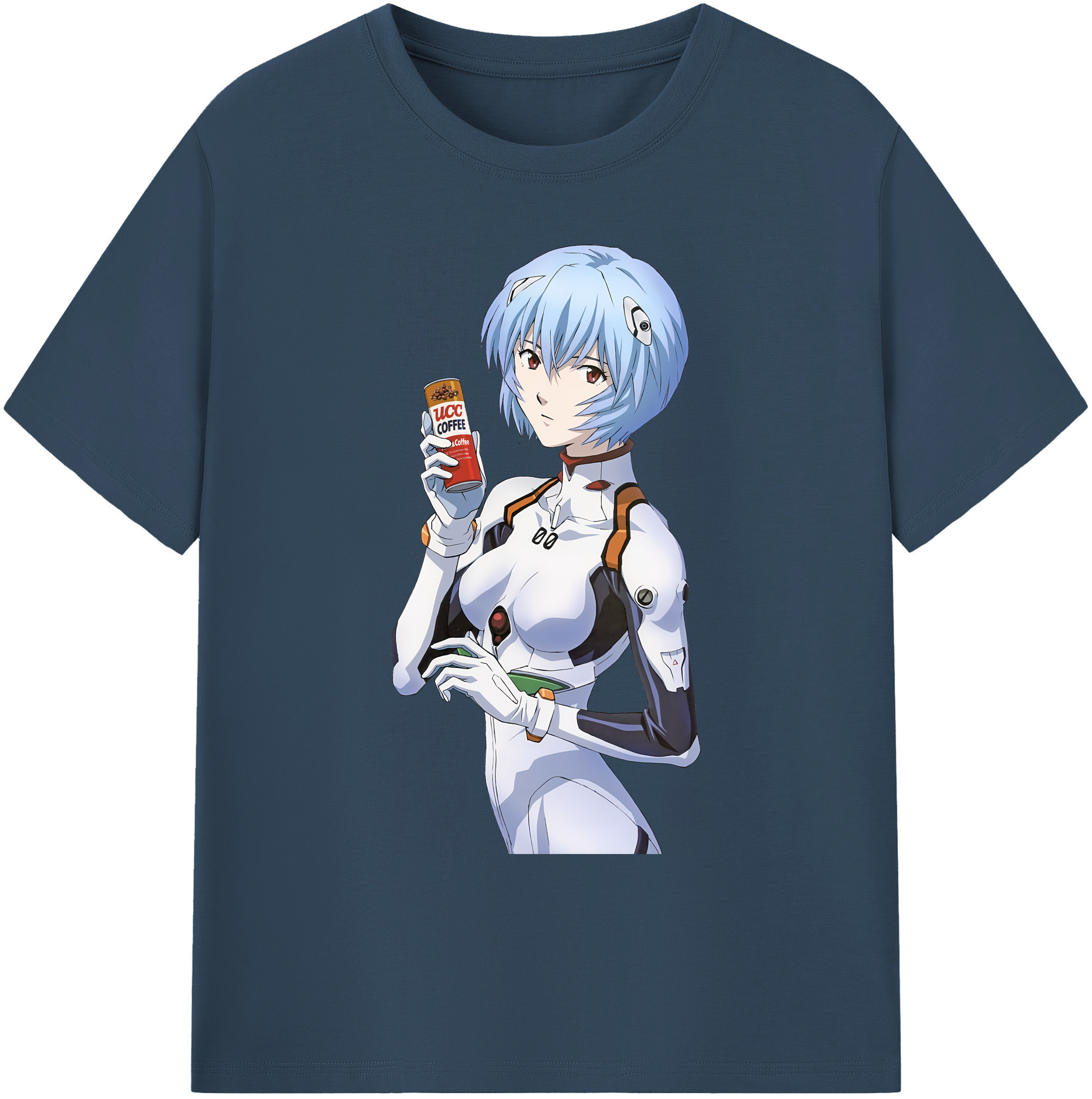 （画像用） EVA 新世紀エヴァンゲリオン 綿100％ メンズ半袖Tシャツ｜肌触りやわらか＆通気性