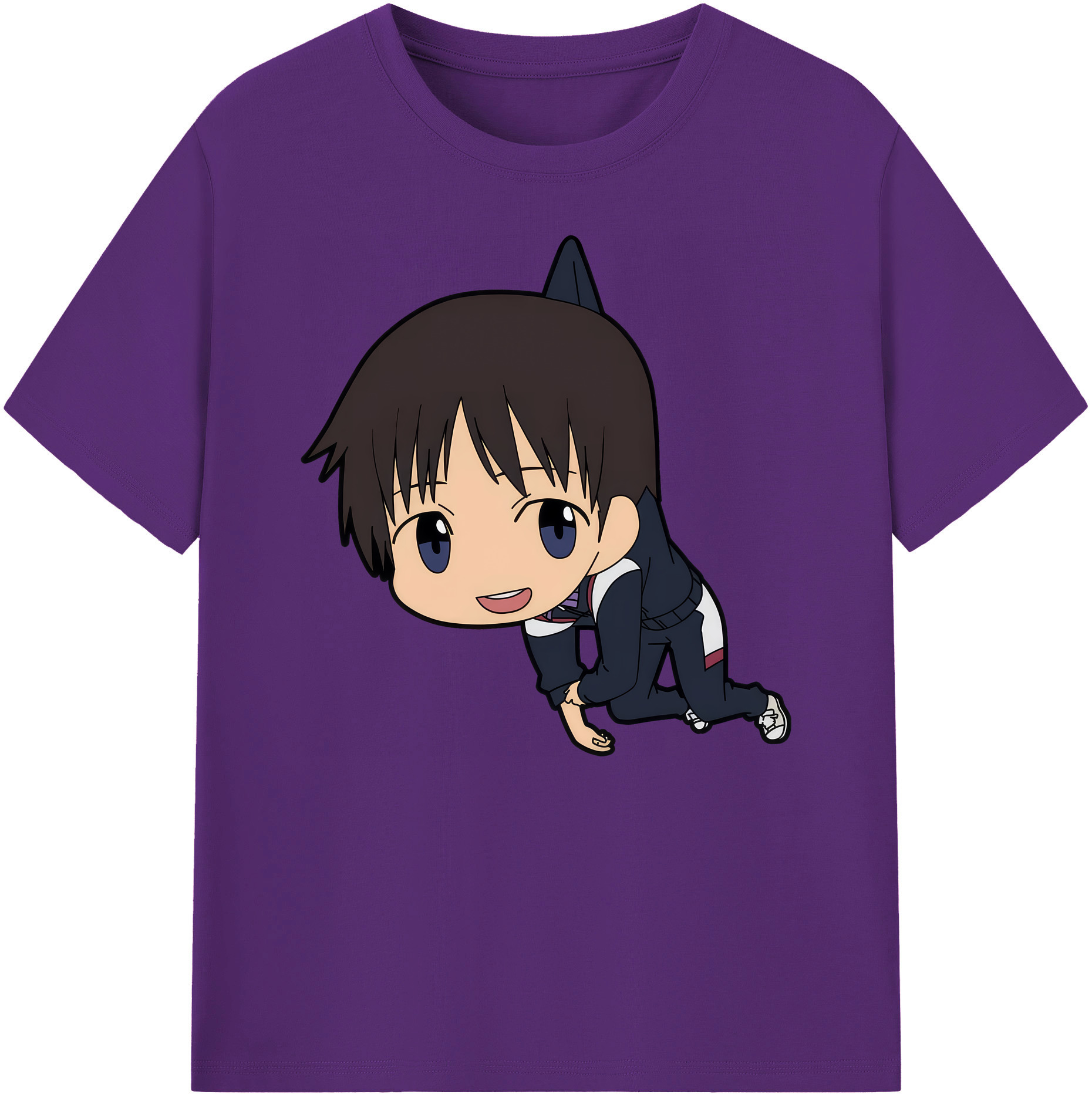 （画像用） EVA 新世紀エヴァンゲリオン 綿100％ メンズ半袖Tシャツ｜肌触りやわらか＆通気性