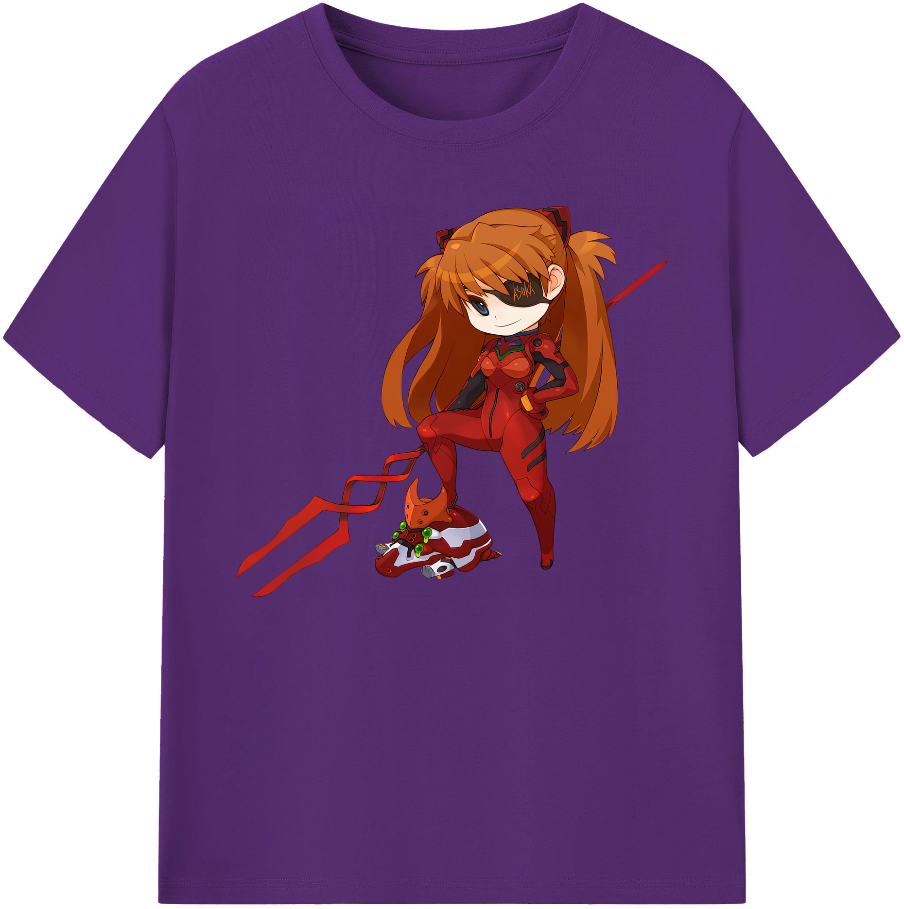 （画像用） EVA 新世紀エヴァンゲリオン 綿100％ メンズ半袖Tシャツ｜肌触りやわらか＆通気性