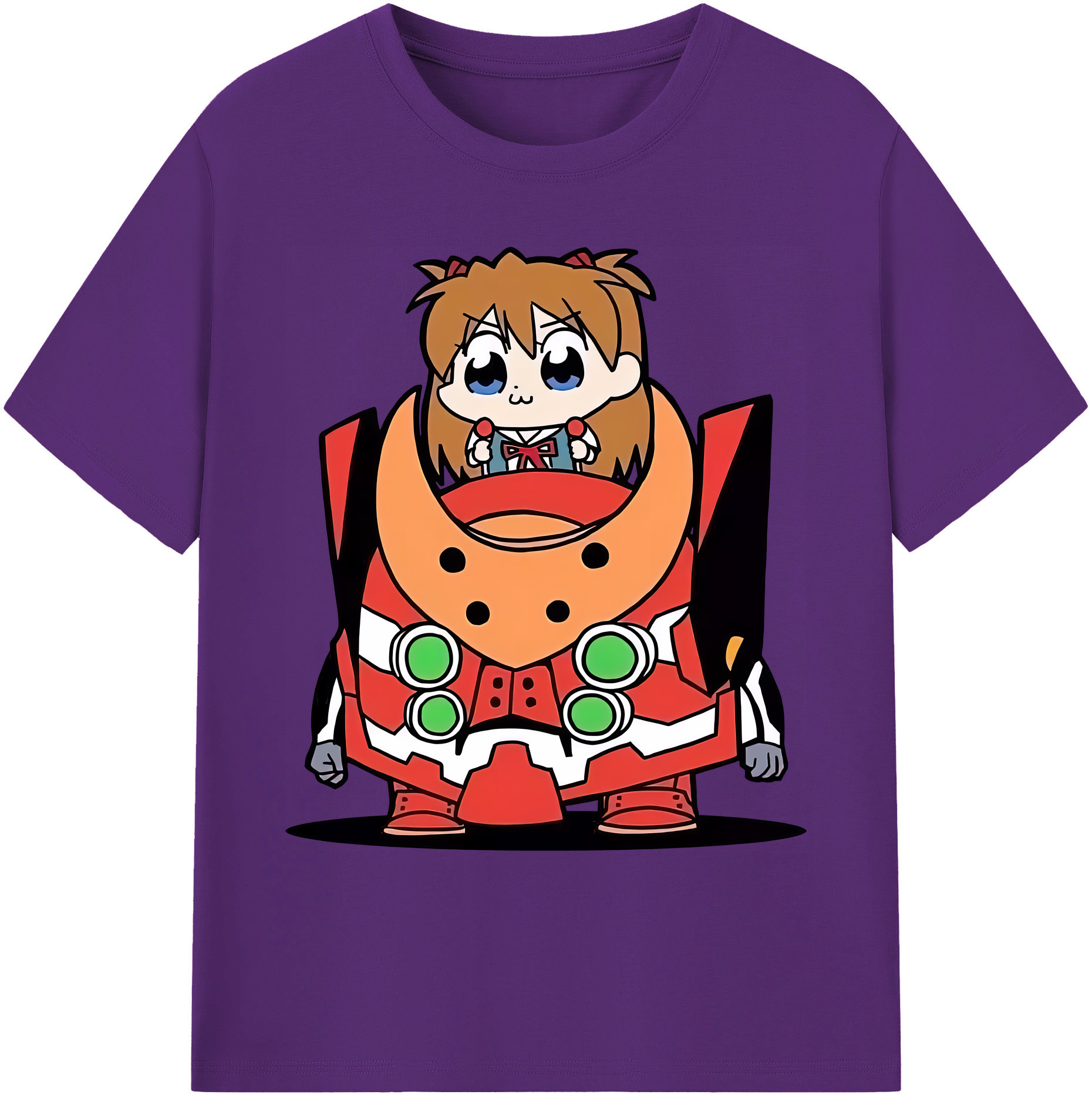 （画像用） EVA 新世紀エヴァンゲリオン 綿100％ メンズ半袖Tシャツ｜肌触りやわらか＆通気性