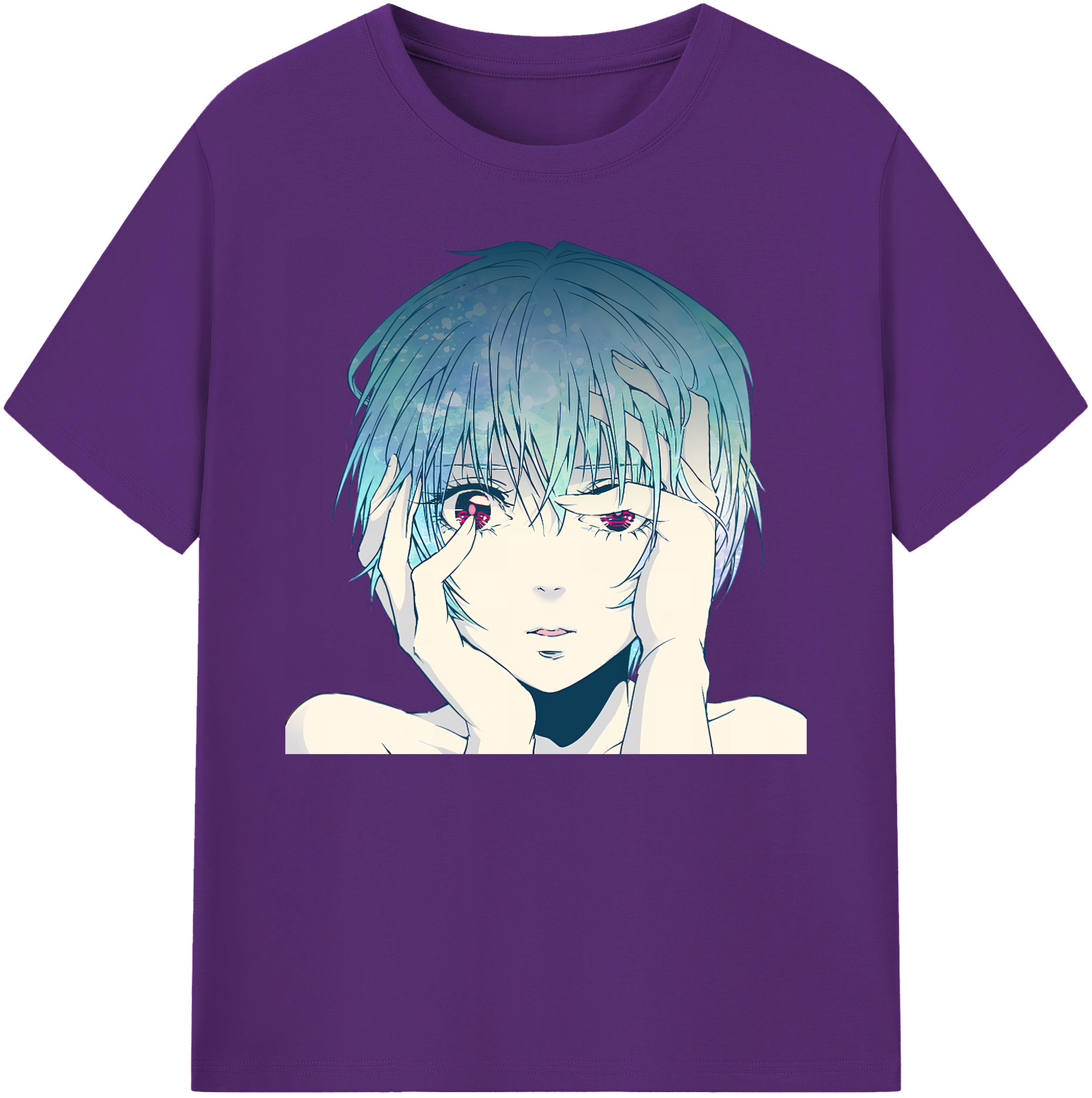 （画像用） EVA 新世紀エヴァンゲリオン 綿100％ メンズ半袖Tシャツ｜肌触りやわらか＆通気性