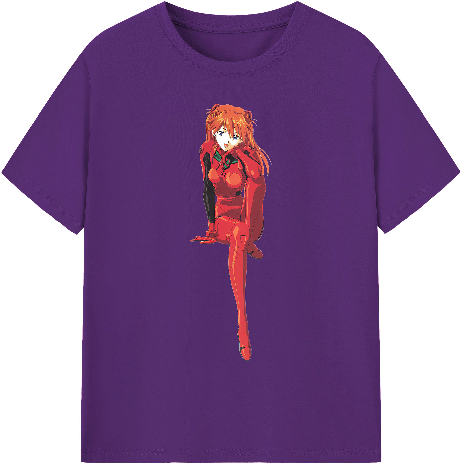 （画像用） EVA 新世紀エヴァンゲリオン 綿100％ メンズ半袖Tシャツ｜肌触りやわらか＆通気性