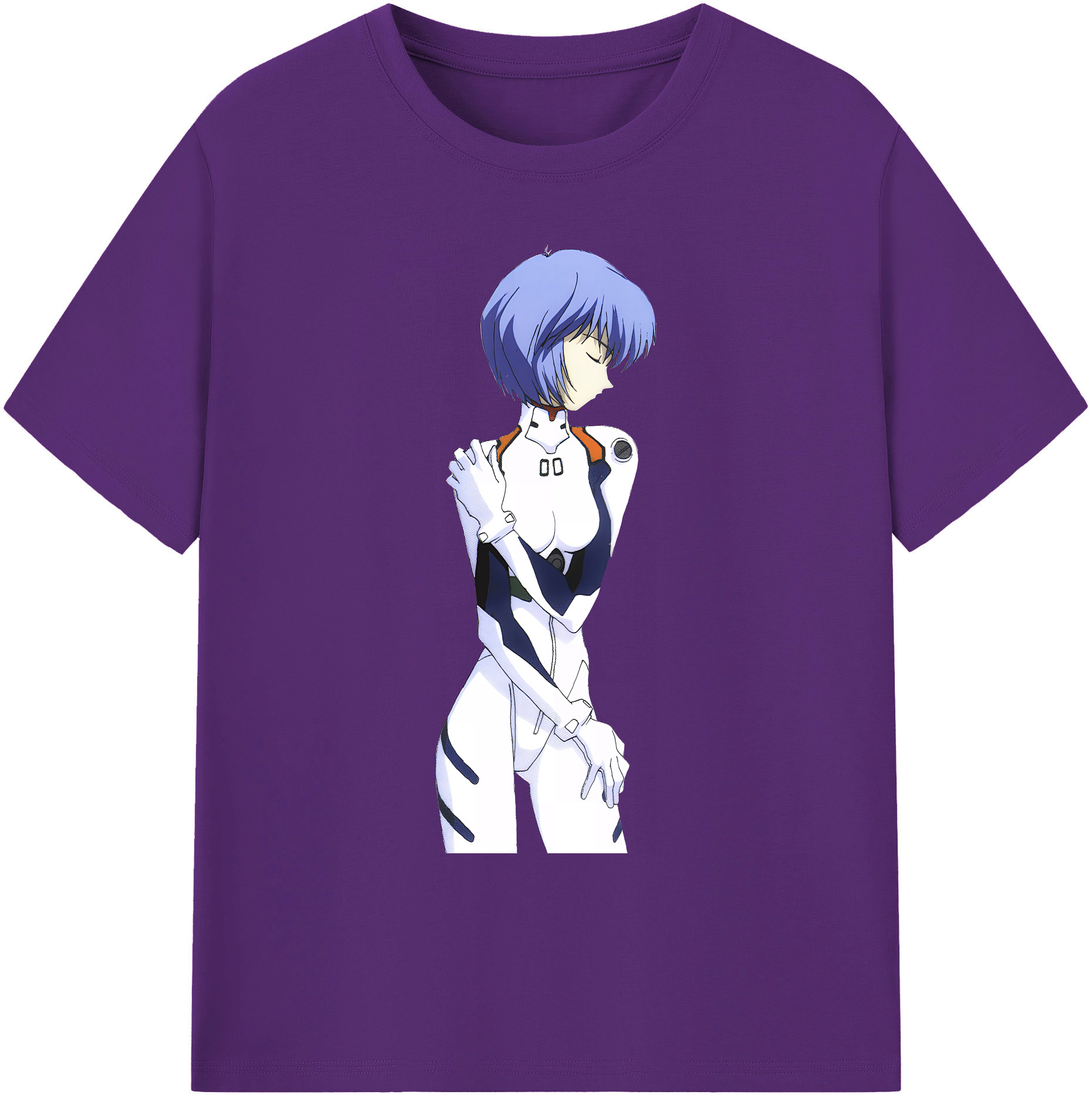（画像用） EVA 新世紀エヴァンゲリオン 綿100％ メンズ半袖Tシャツ｜肌触りやわらか＆通気性