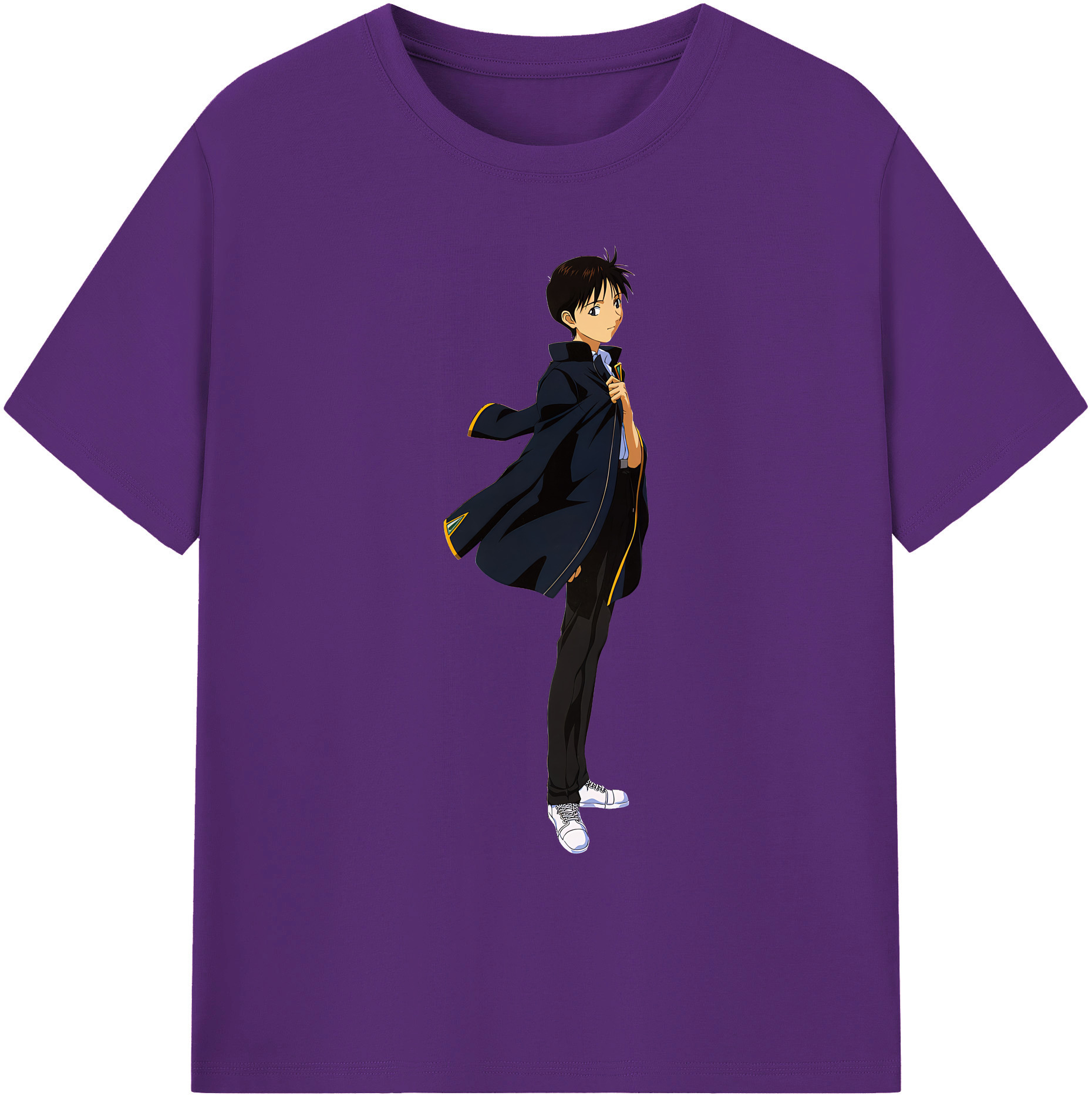 （画像用） EVA 新世紀エヴァンゲリオン 綿100％ メンズ半袖Tシャツ｜肌触りやわらか＆通気性