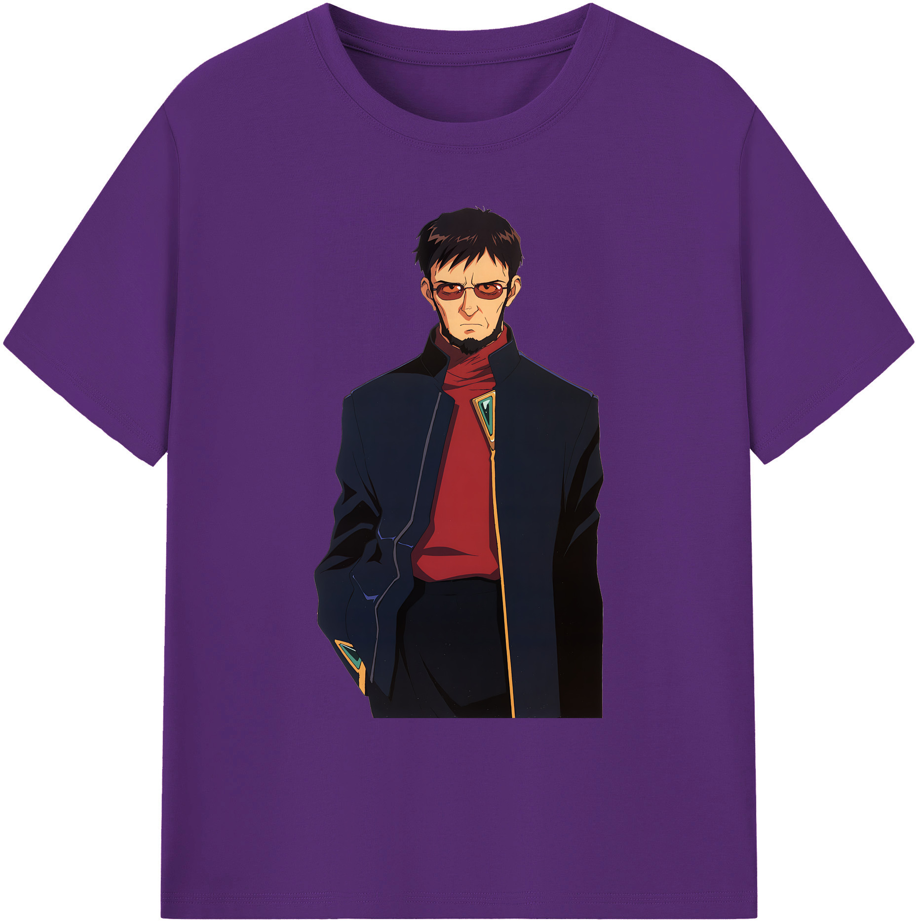 （画像用） EVA 新世紀エヴァンゲリオン 綿100％ メンズ半袖Tシャツ｜肌触りやわらか＆通気性
