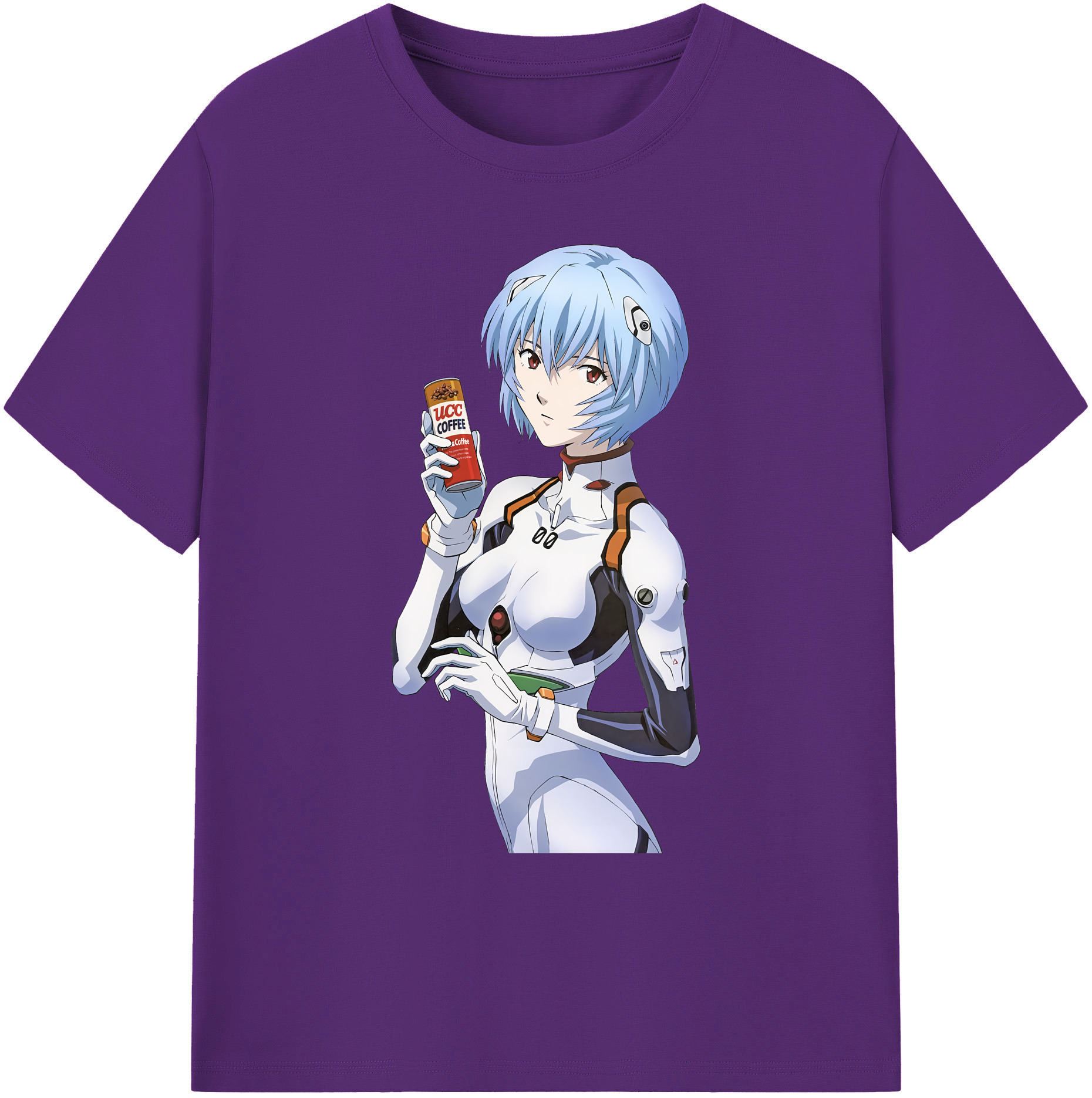 （画像用） EVA 新世紀エヴァンゲリオン 綿100％ メンズ半袖Tシャツ｜肌触りやわらか＆通気性