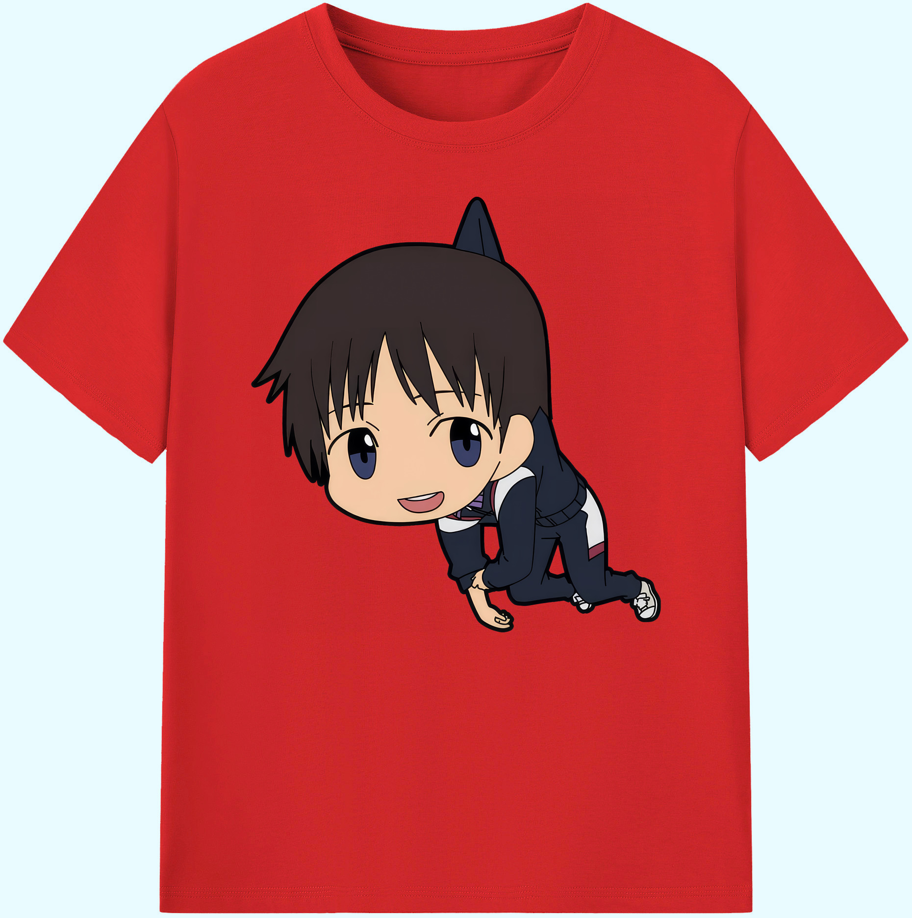 （画像用） EVA 新世紀エヴァンゲリオン 綿100％ メンズ半袖Tシャツ｜肌触りやわらか＆通気性
