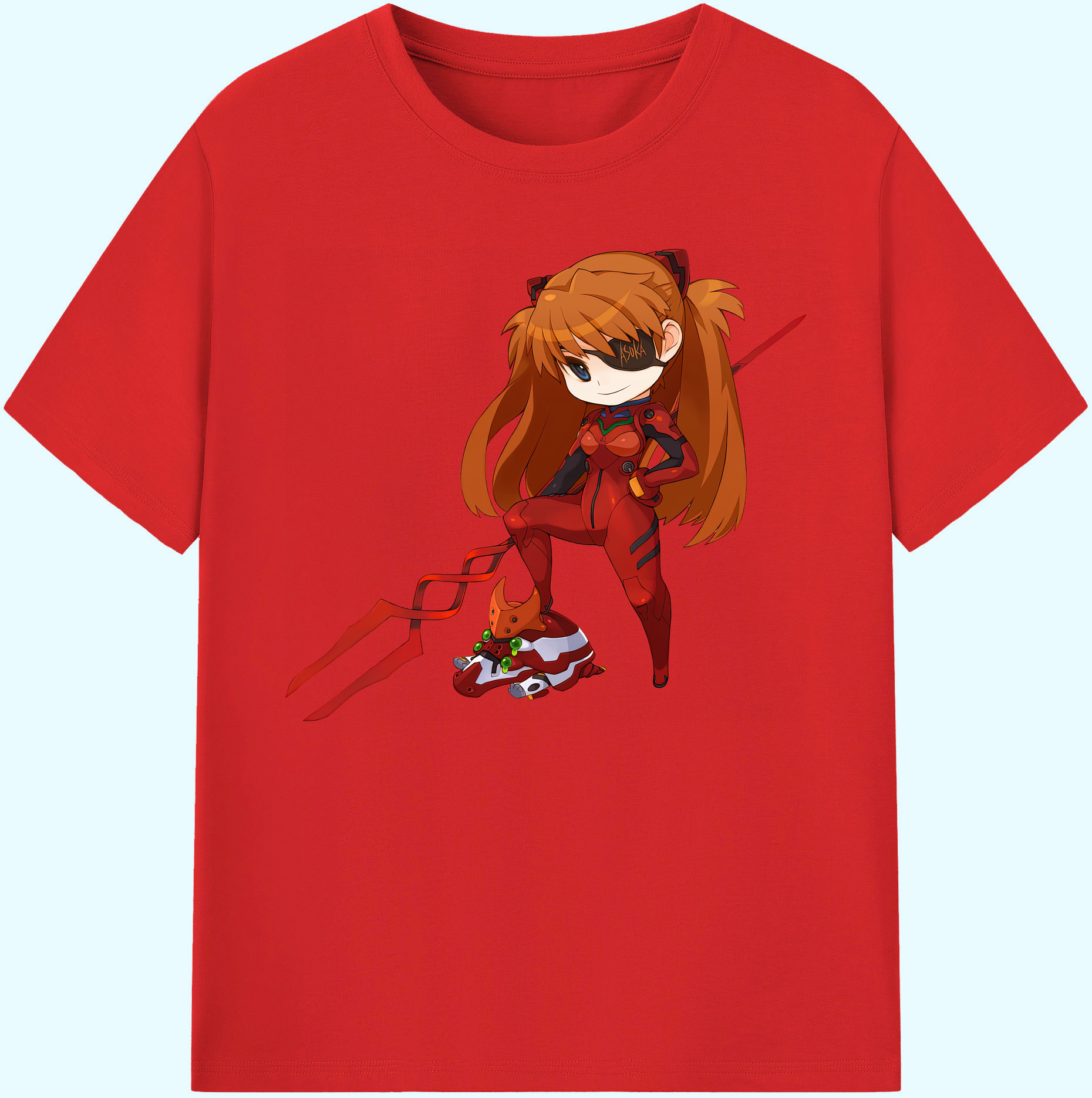 （画像用） EVA 新世紀エヴァンゲリオン 綿100％ メンズ半袖Tシャツ｜肌触りやわらか＆通気性