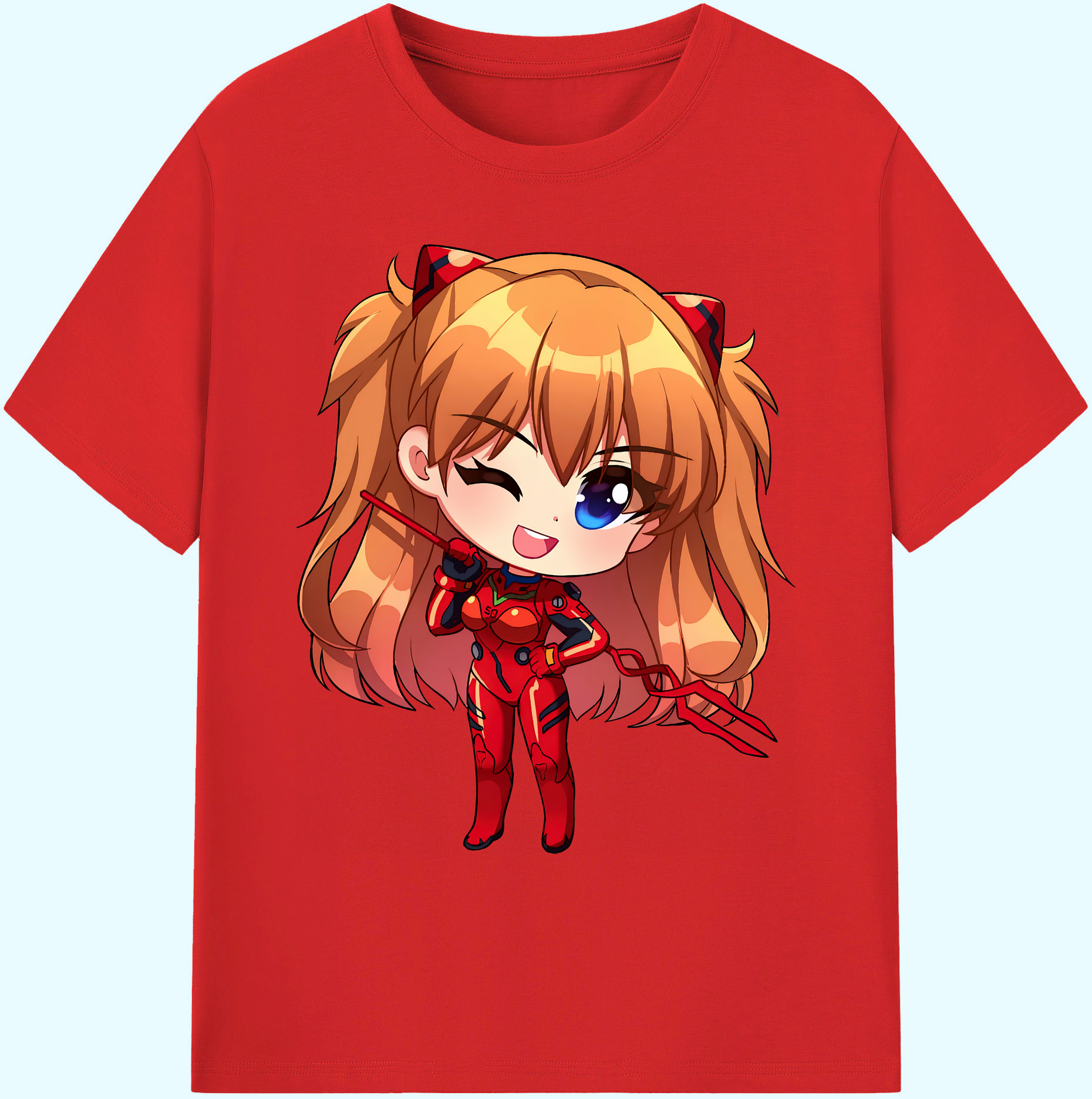 （画像用） EVA 新世紀エヴァンゲリオン 綿100％ メンズ半袖Tシャツ｜肌触りやわらか＆通気性
