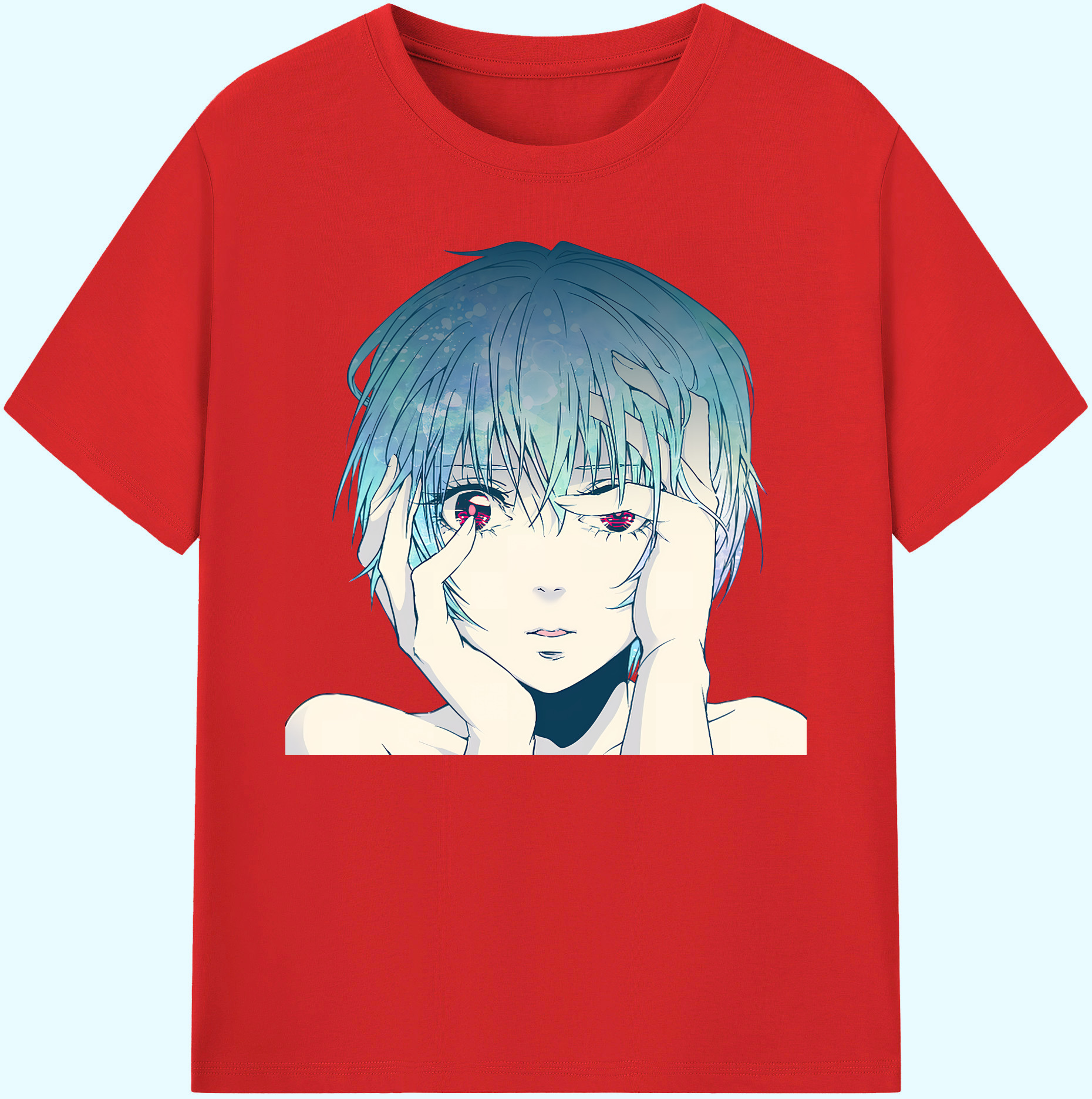 （画像用） EVA 新世紀エヴァンゲリオン 綿100％ メンズ半袖Tシャツ｜肌触りやわらか＆通気性