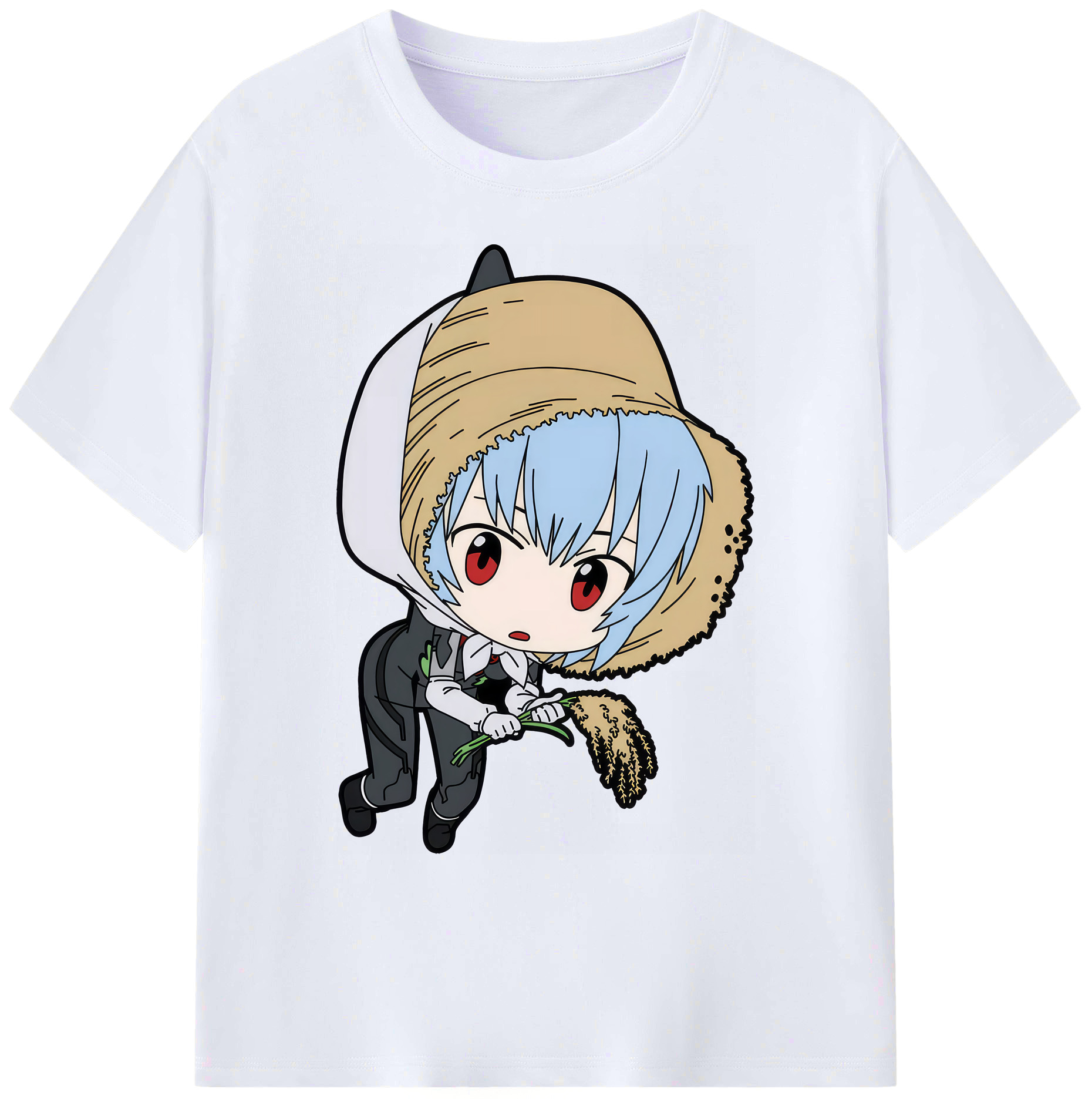 （画像用） EVA 新世紀エヴァンゲリオン 綿100％ メンズ半袖Tシャツ｜肌触りやわらか＆通気性