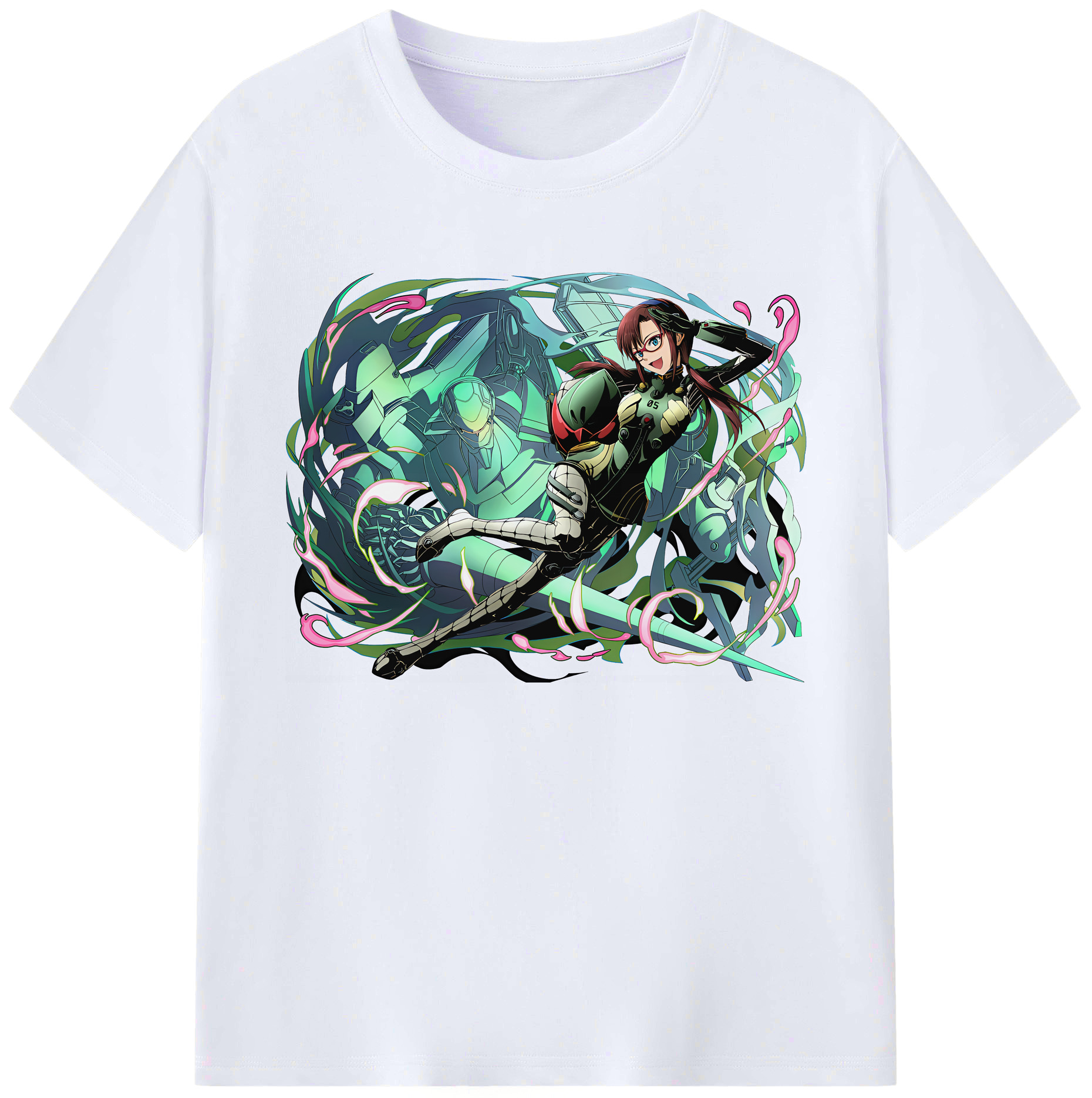 （画像用） EVA 新世紀エヴァンゲリオン 綿100％ メンズ半袖Tシャツ｜肌触りやわらか＆通気性
