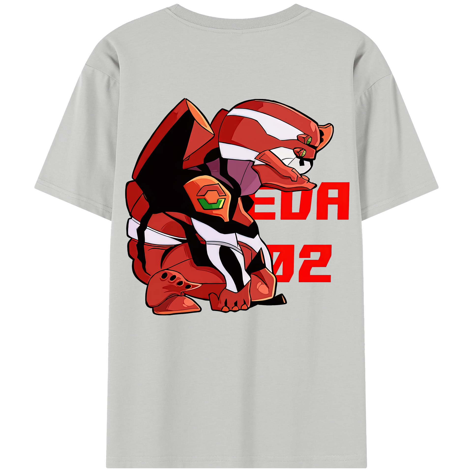 （画像用） EVA 新世紀エヴァンゲリオン レディース半袖Tシャツ(バックプリント)
