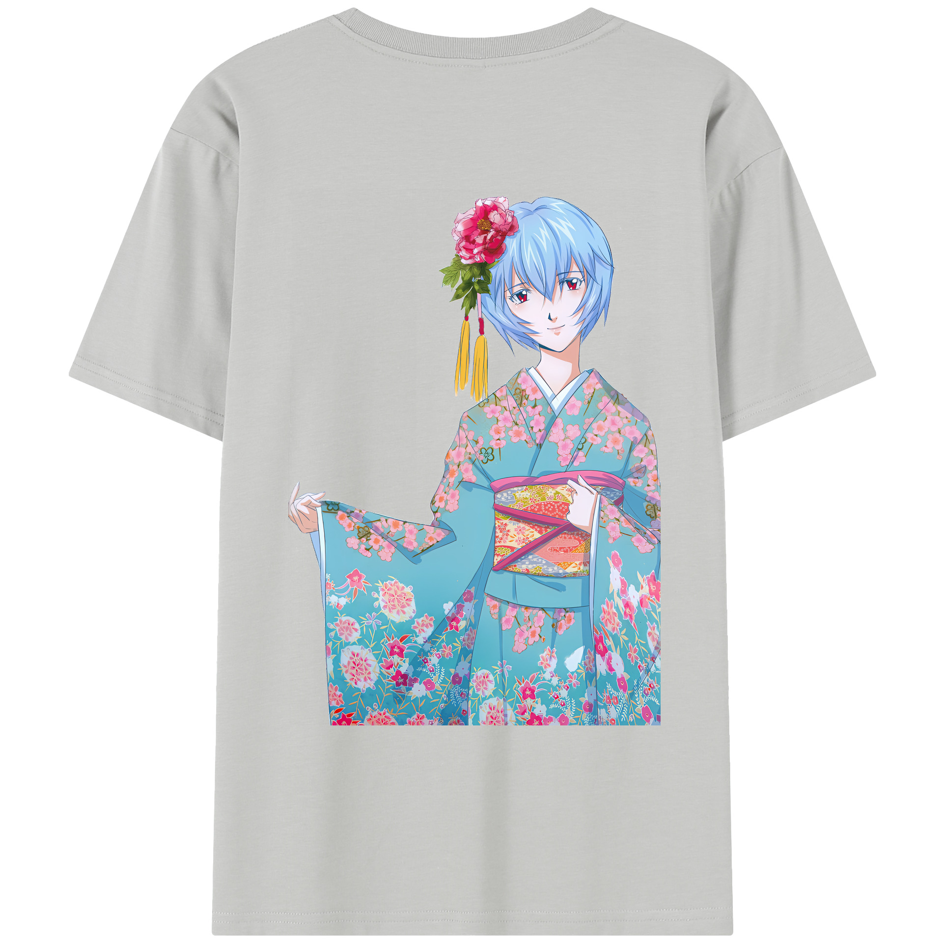 （画像用） EVA 新世紀エヴァンゲリオン レディース半袖Tシャツ(バックプリント)
