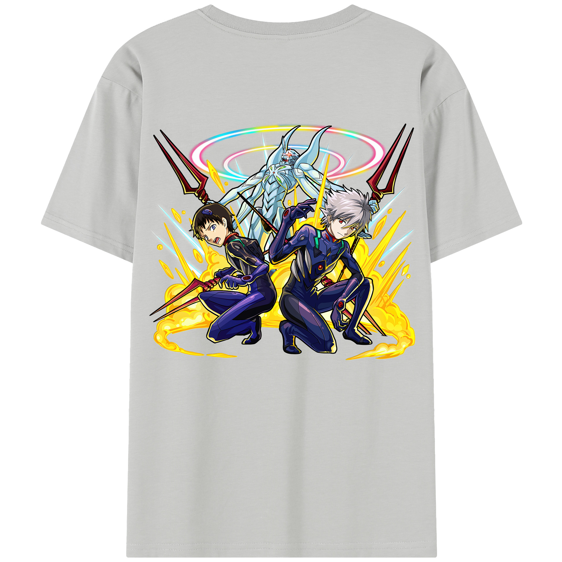 （画像用） EVA 新世紀エヴァンゲリオン レディース半袖Tシャツ(バックプリント)