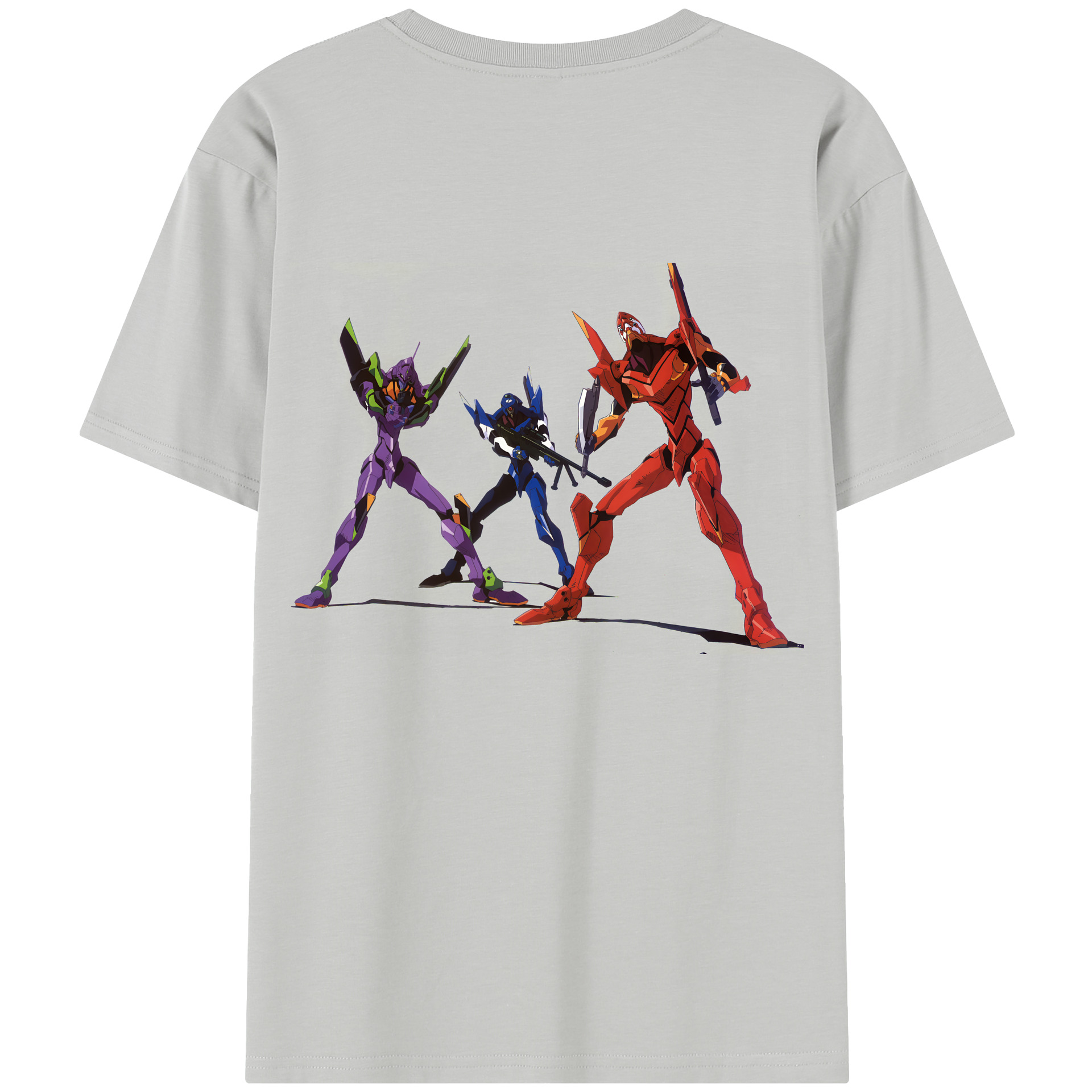 （画像用） EVA 新世紀エヴァンゲリオン レディース半袖Tシャツ(バックプリント)