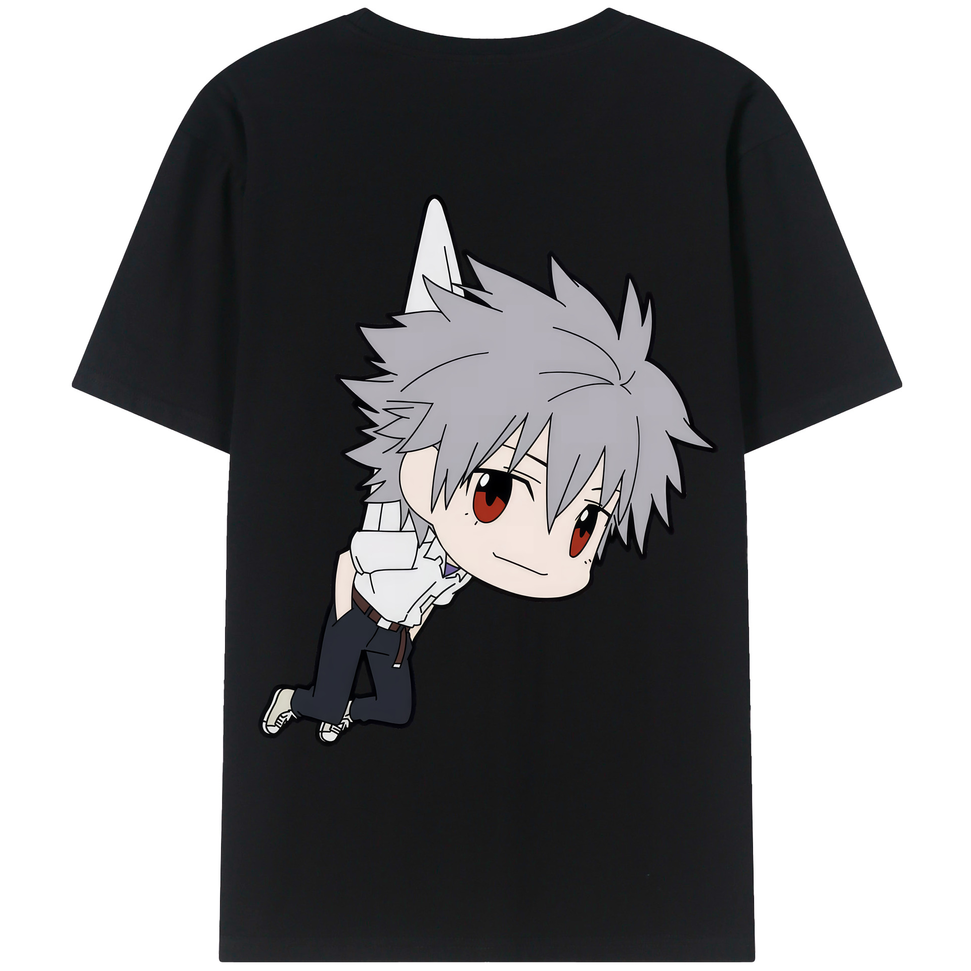 （画像用） EVA 新世紀エヴァンゲリオン レディース半袖Tシャツ(バックプリント)