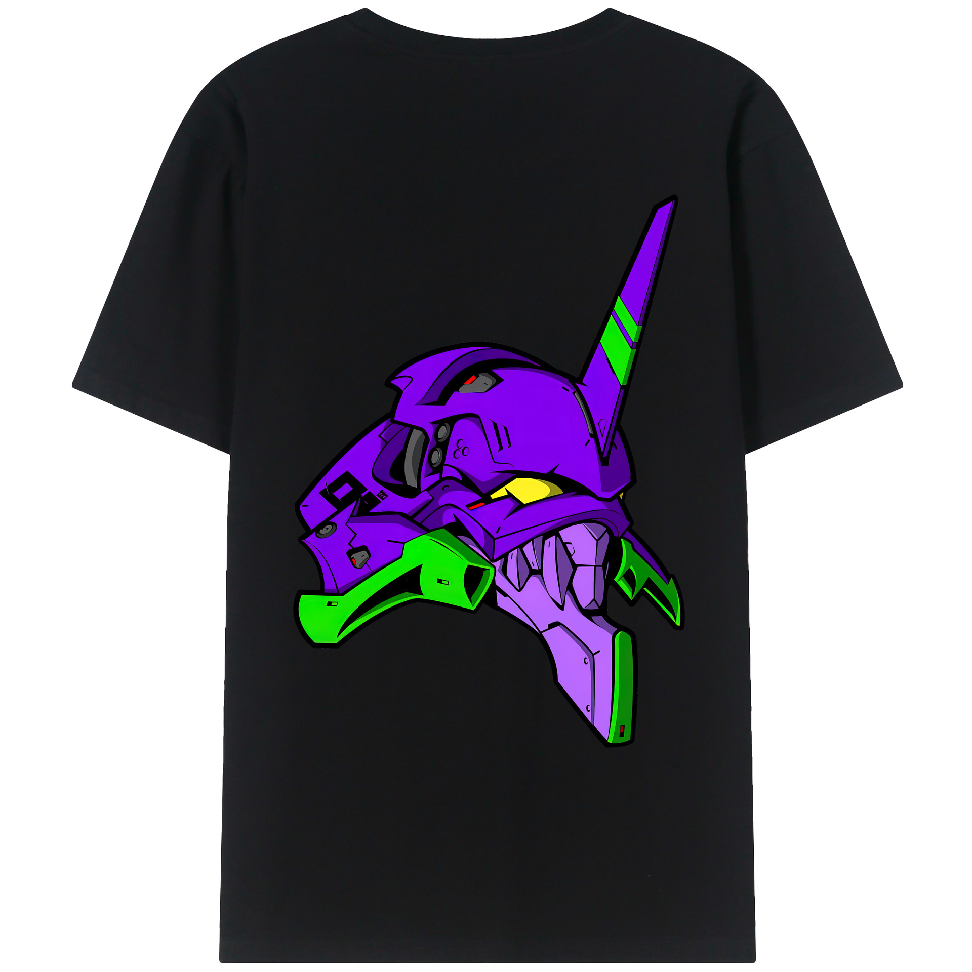 （画像用） EVA 新世紀エヴァンゲリオン レディース半袖Tシャツ(バックプリント)