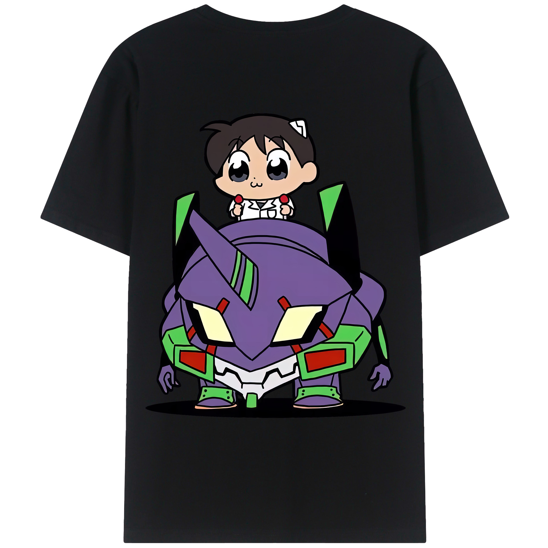 （画像用） EVA 新世紀エヴァンゲリオン レディース半袖Tシャツ(バックプリント)