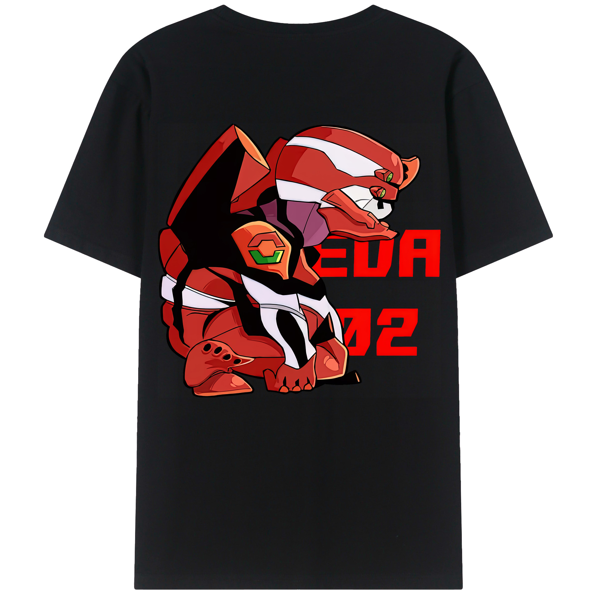 （画像用） EVA 新世紀エヴァンゲリオン レディース半袖Tシャツ(バックプリント)