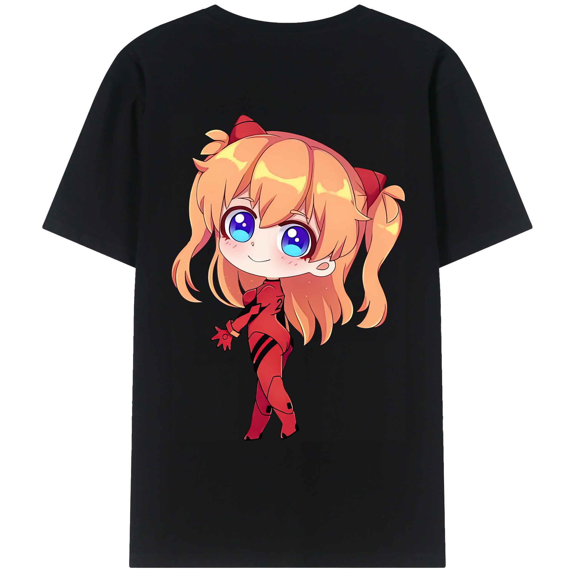 （画像用） EVA 新世紀エヴァンゲリオン レディース半袖Tシャツ(バックプリント)