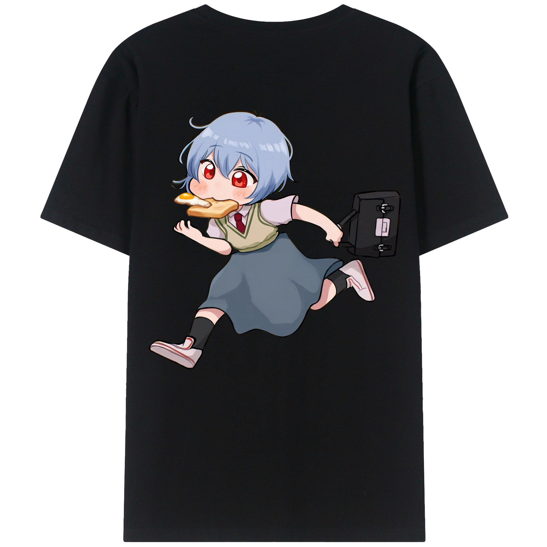 （画像用） EVA 新世紀エヴァンゲリオン レディース半袖Tシャツ(バックプリント)