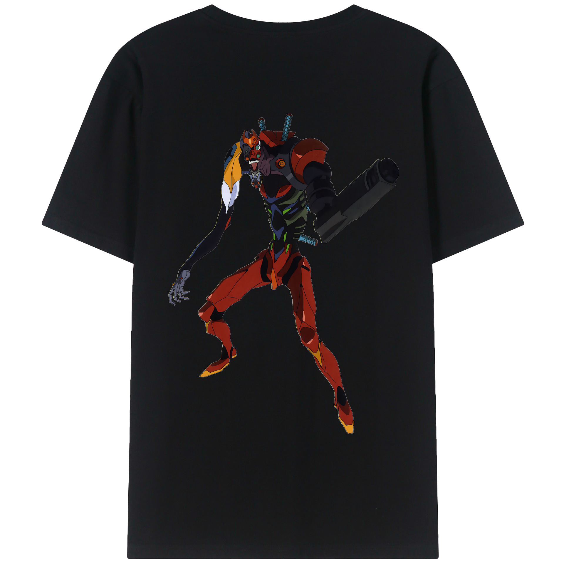 （画像用） EVA 新世紀エヴァンゲリオン レディース半袖Tシャツ(バックプリント)