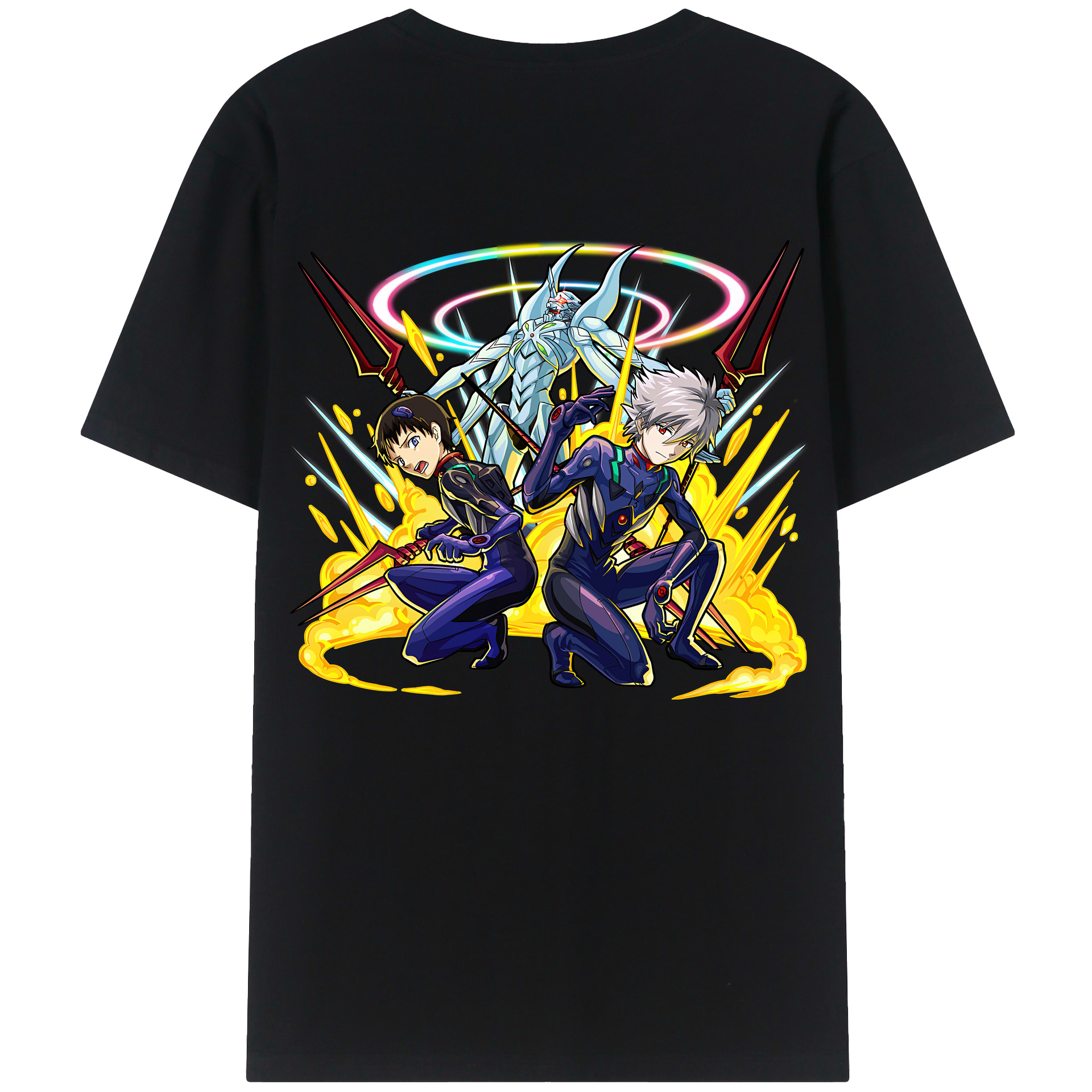 （画像用） EVA 新世紀エヴァンゲリオン レディース半袖Tシャツ(バックプリント)