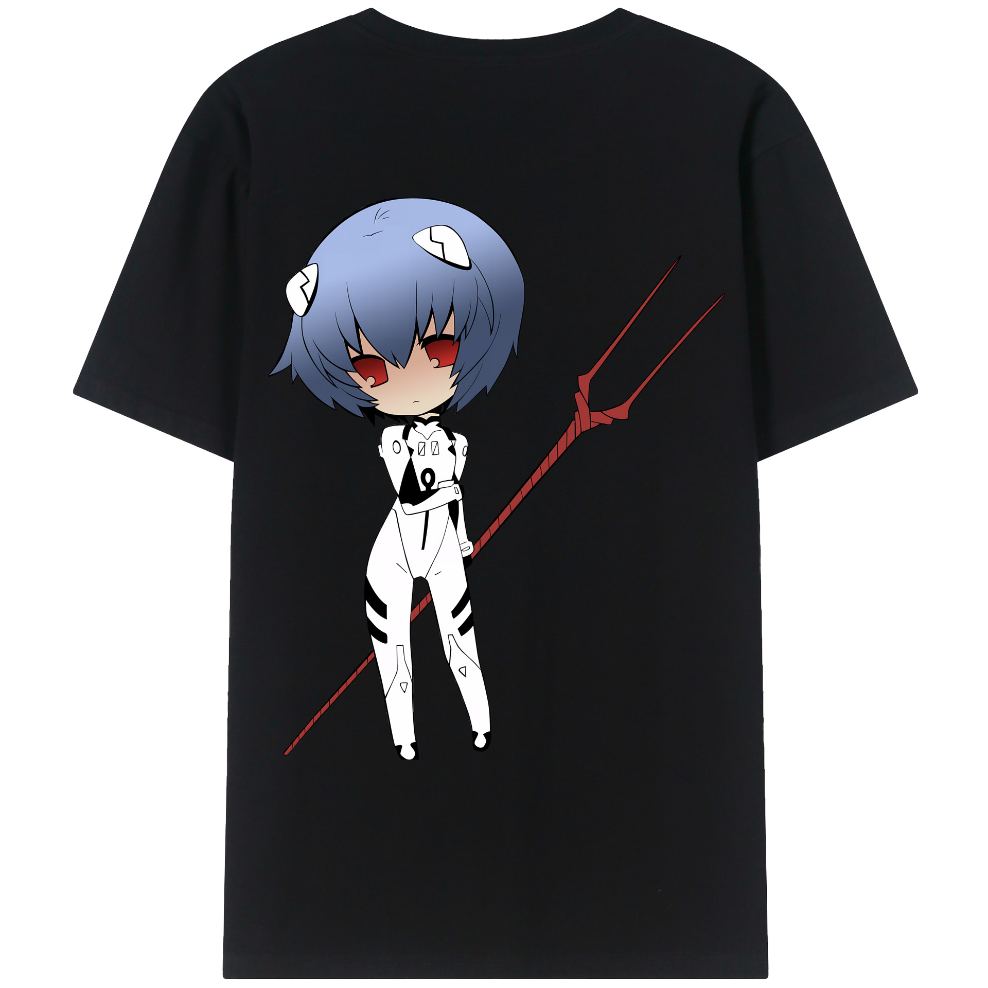 （画像用） EVA 新世紀エヴァンゲリオン レディース半袖Tシャツ(バックプリント)