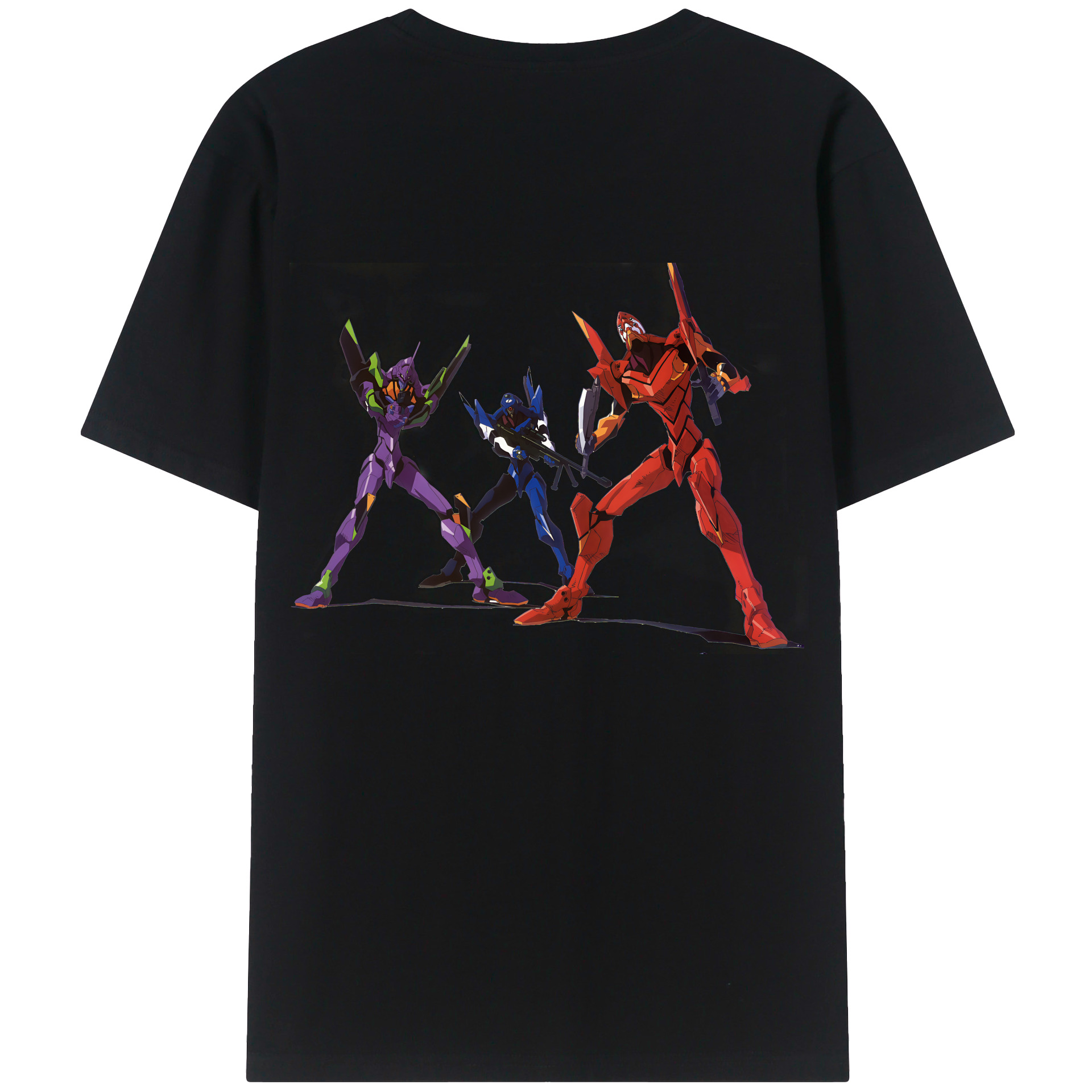 （画像用） EVA 新世紀エヴァンゲリオン レディース半袖Tシャツ(バックプリント)