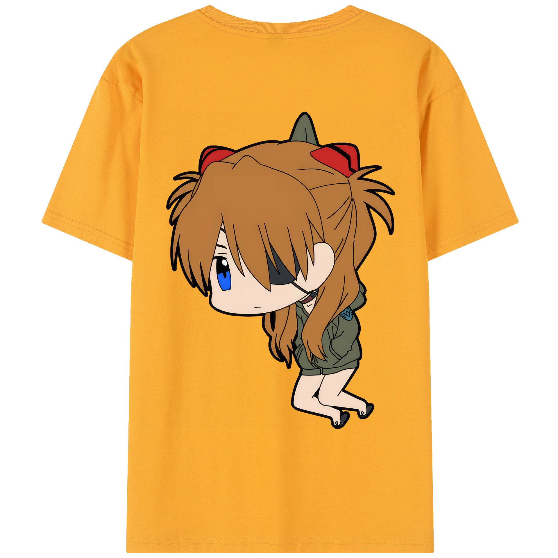 （画像用） EVA 新世紀エヴァンゲリオン レディース半袖Tシャツ(バックプリント)