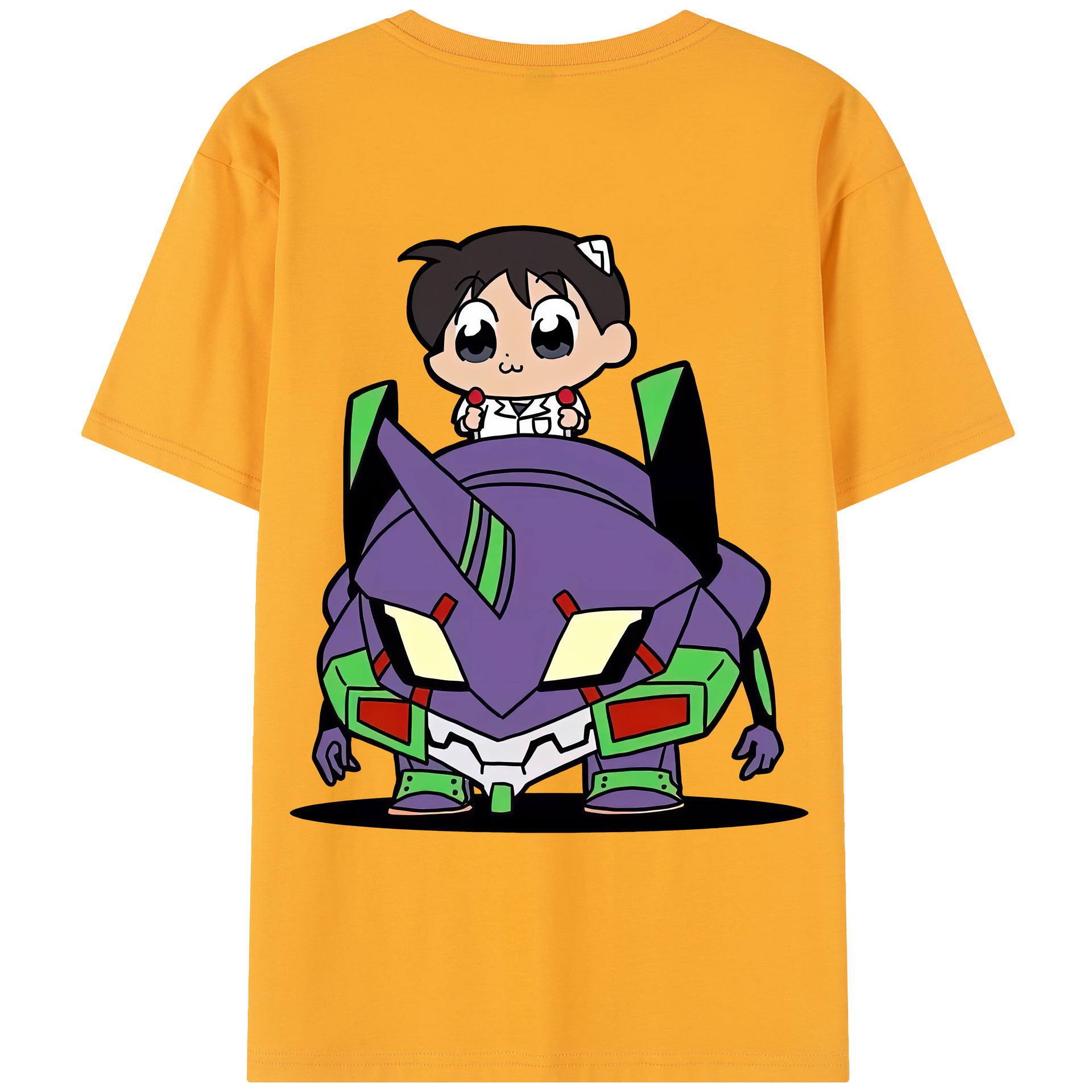 （画像用） EVA 新世紀エヴァンゲリオン レディース半袖Tシャツ(バックプリント)