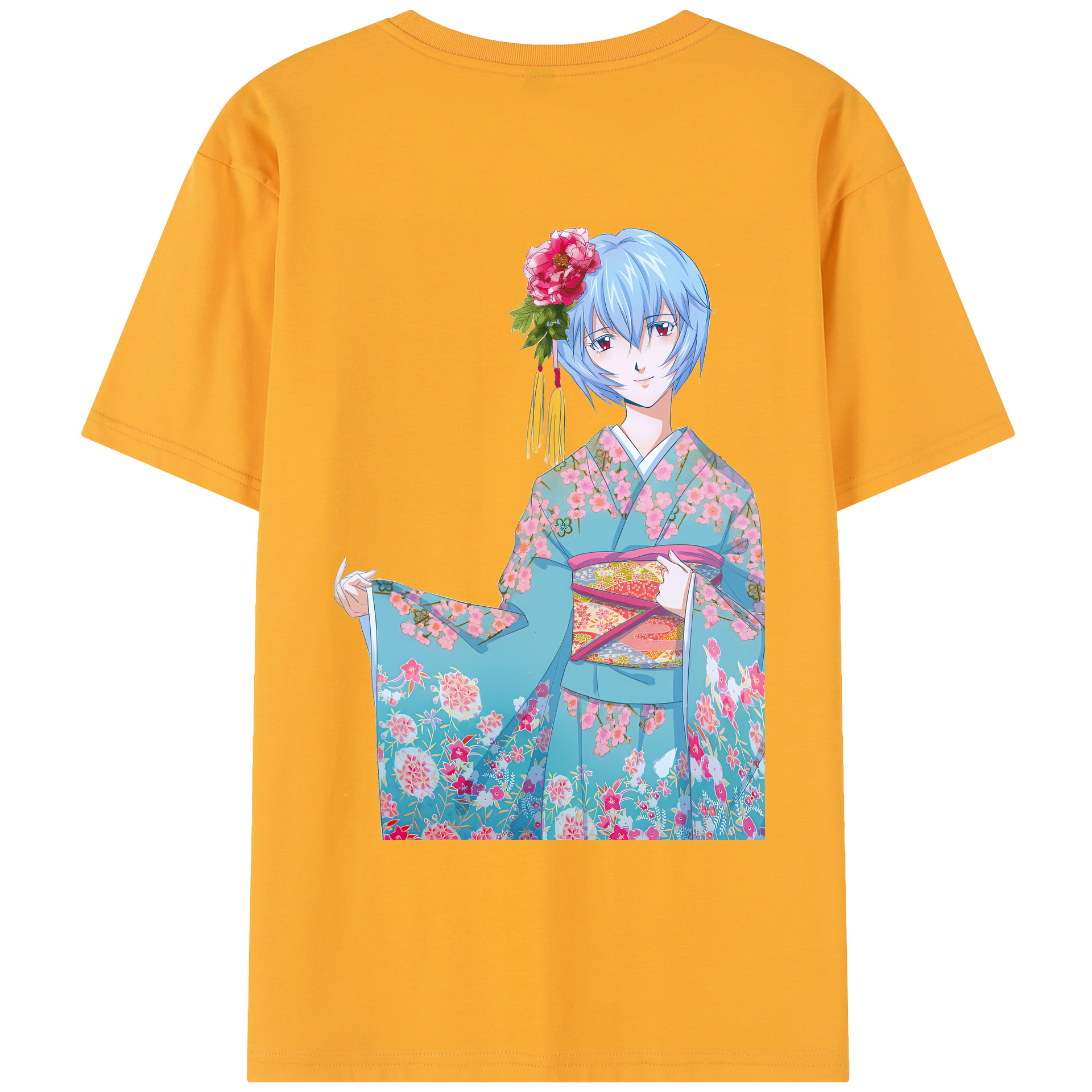 （画像用） EVA 新世紀エヴァンゲリオン レディース半袖Tシャツ(バックプリント)