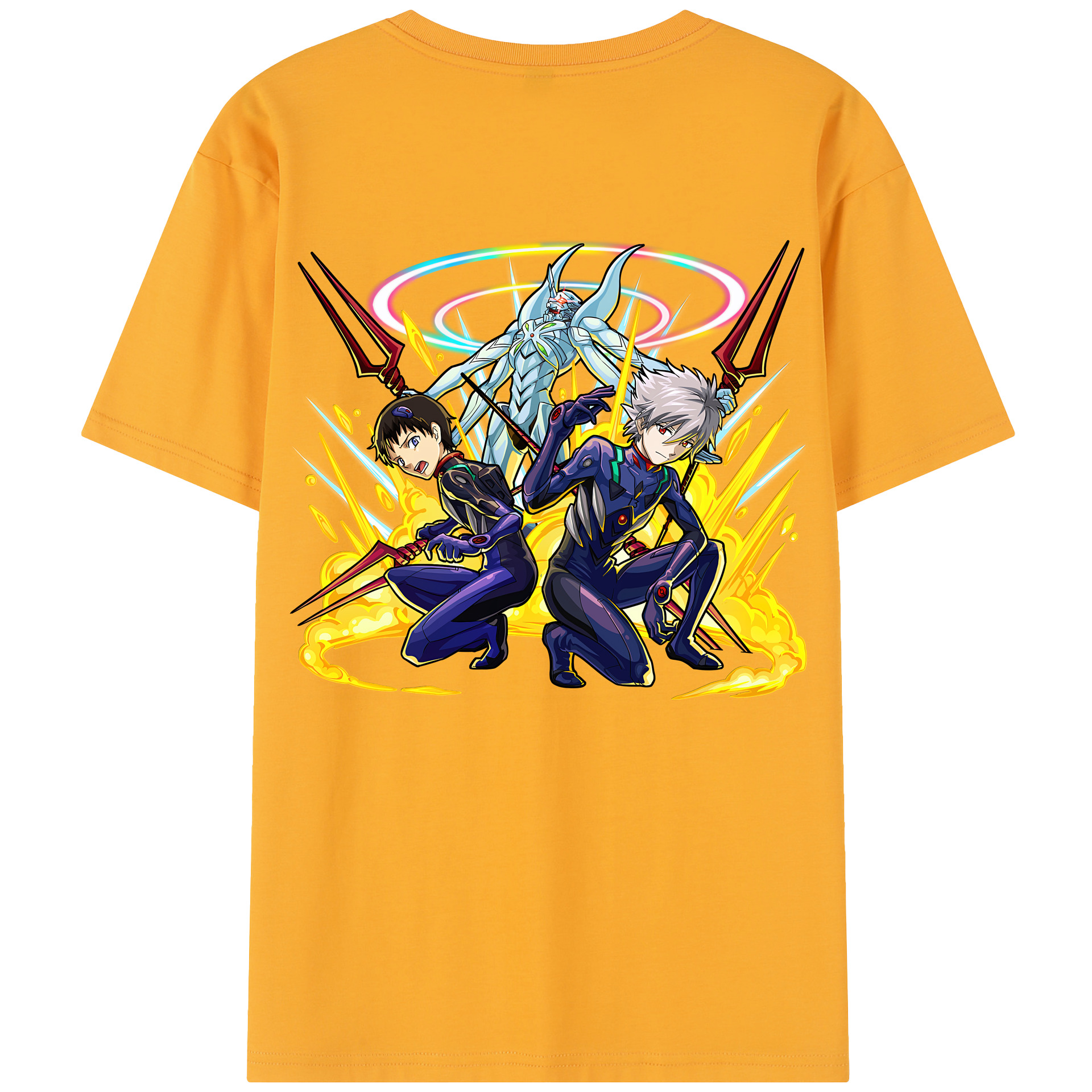 （画像用） EVA 新世紀エヴァンゲリオン レディース半袖Tシャツ(バックプリント)