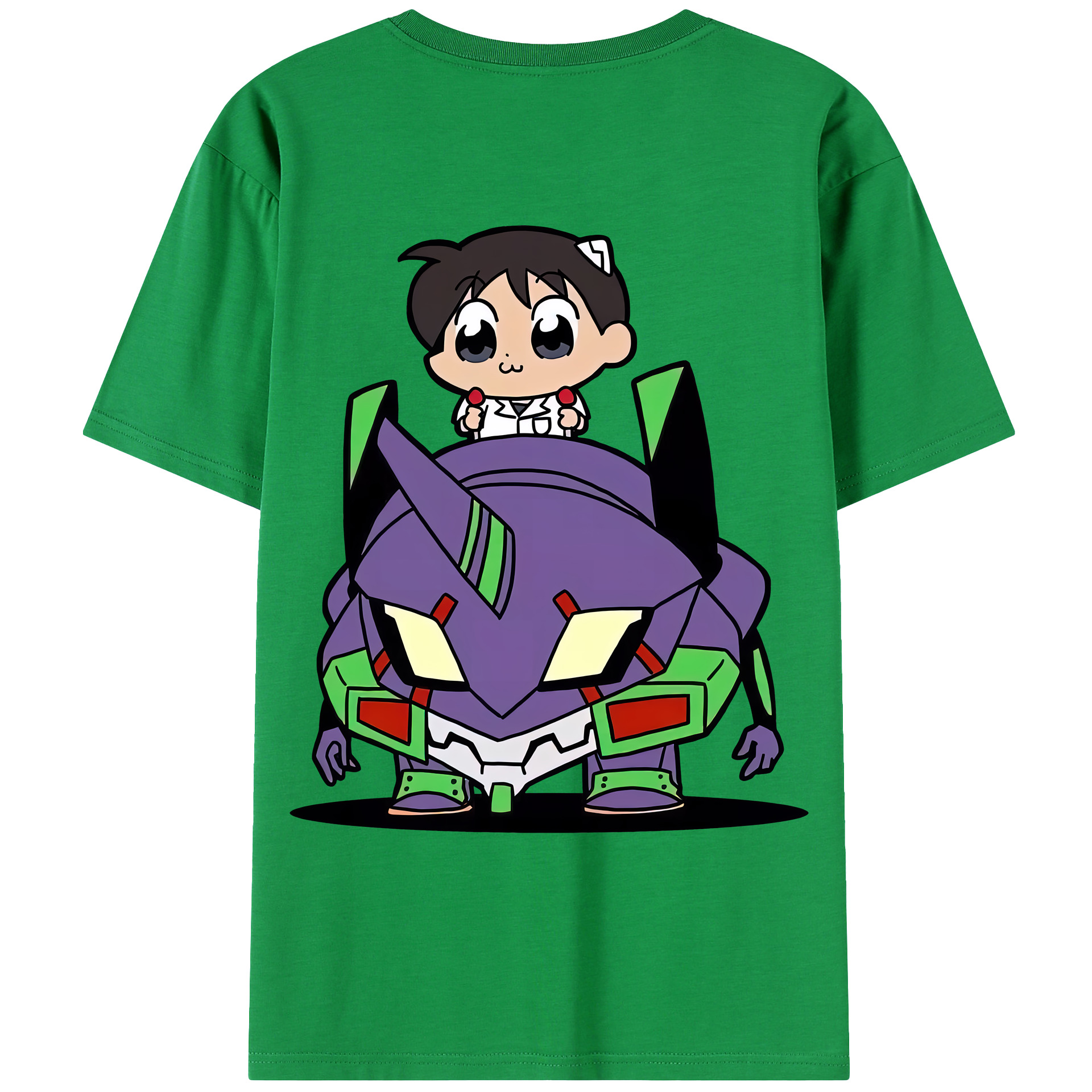 （画像用） EVA 新世紀エヴァンゲリオン レディース半袖Tシャツ(バックプリント)