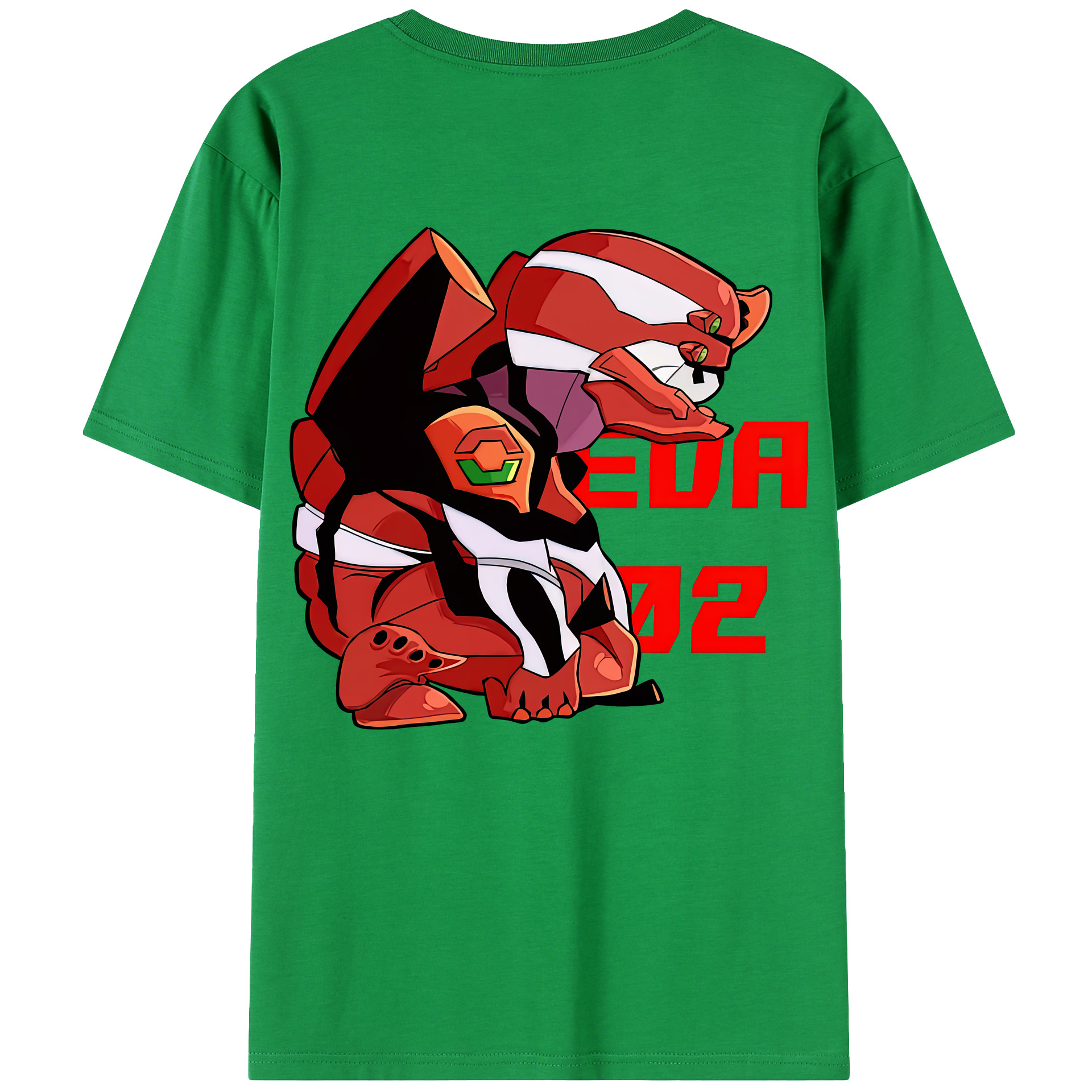 （画像用） EVA 新世紀エヴァンゲリオン レディース半袖Tシャツ(バックプリント)