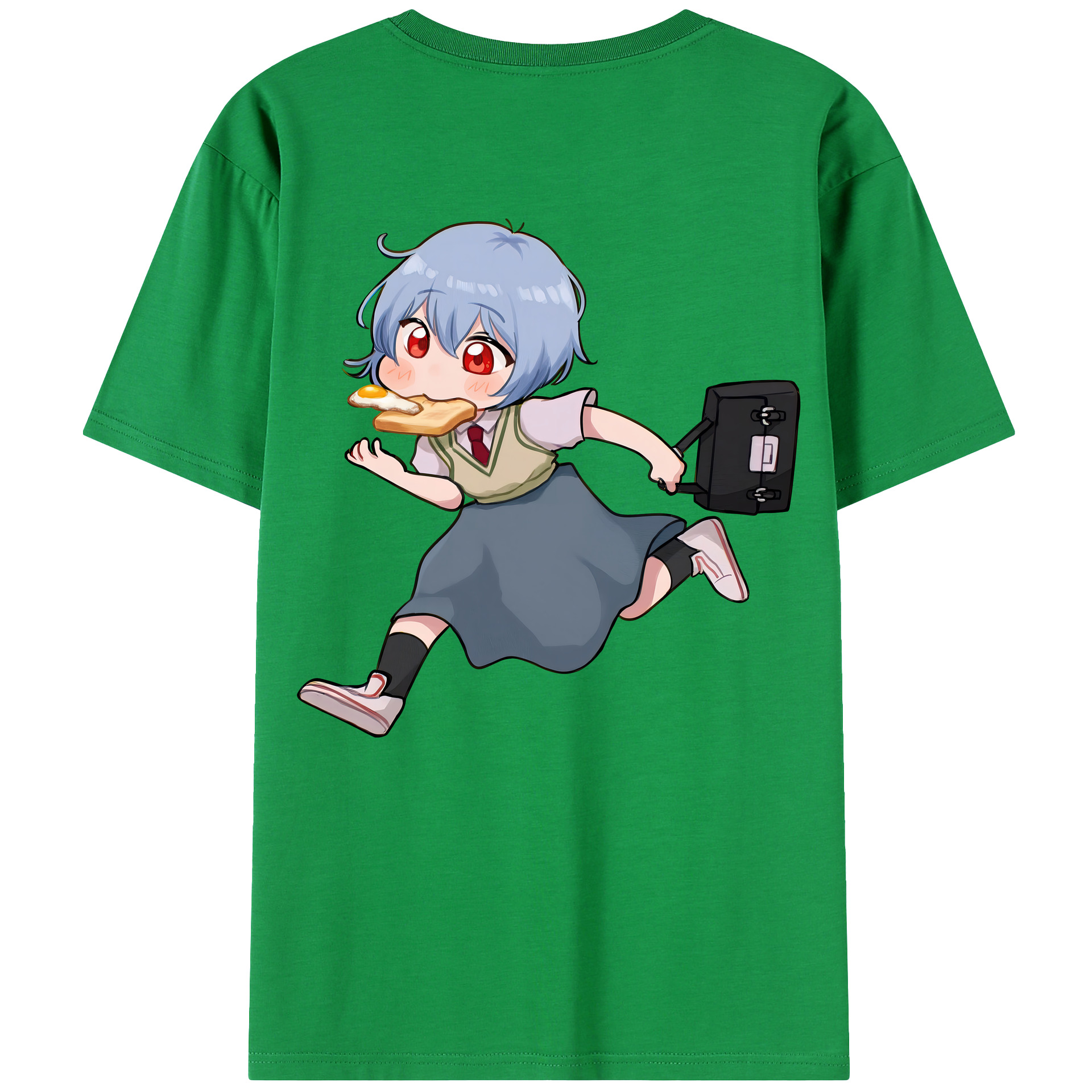 （画像用） EVA 新世紀エヴァンゲリオン レディース半袖Tシャツ(バックプリント)
